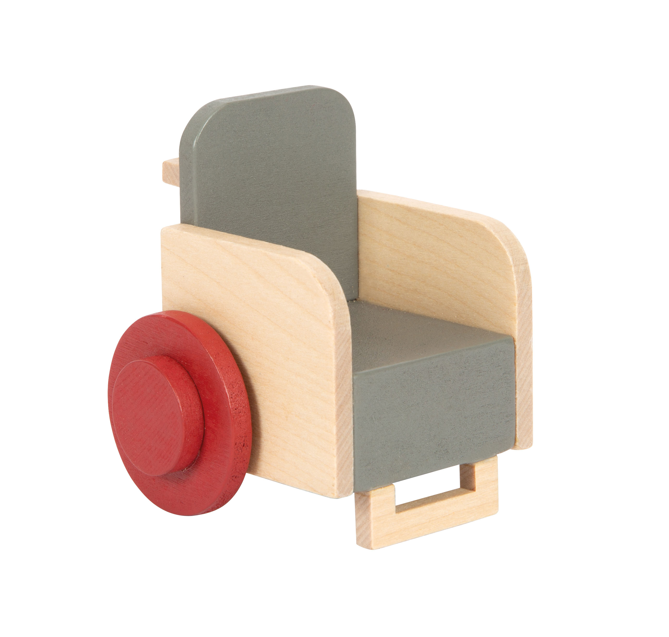 Biegepuppen-Familie mit Rollstuhl für Kinder