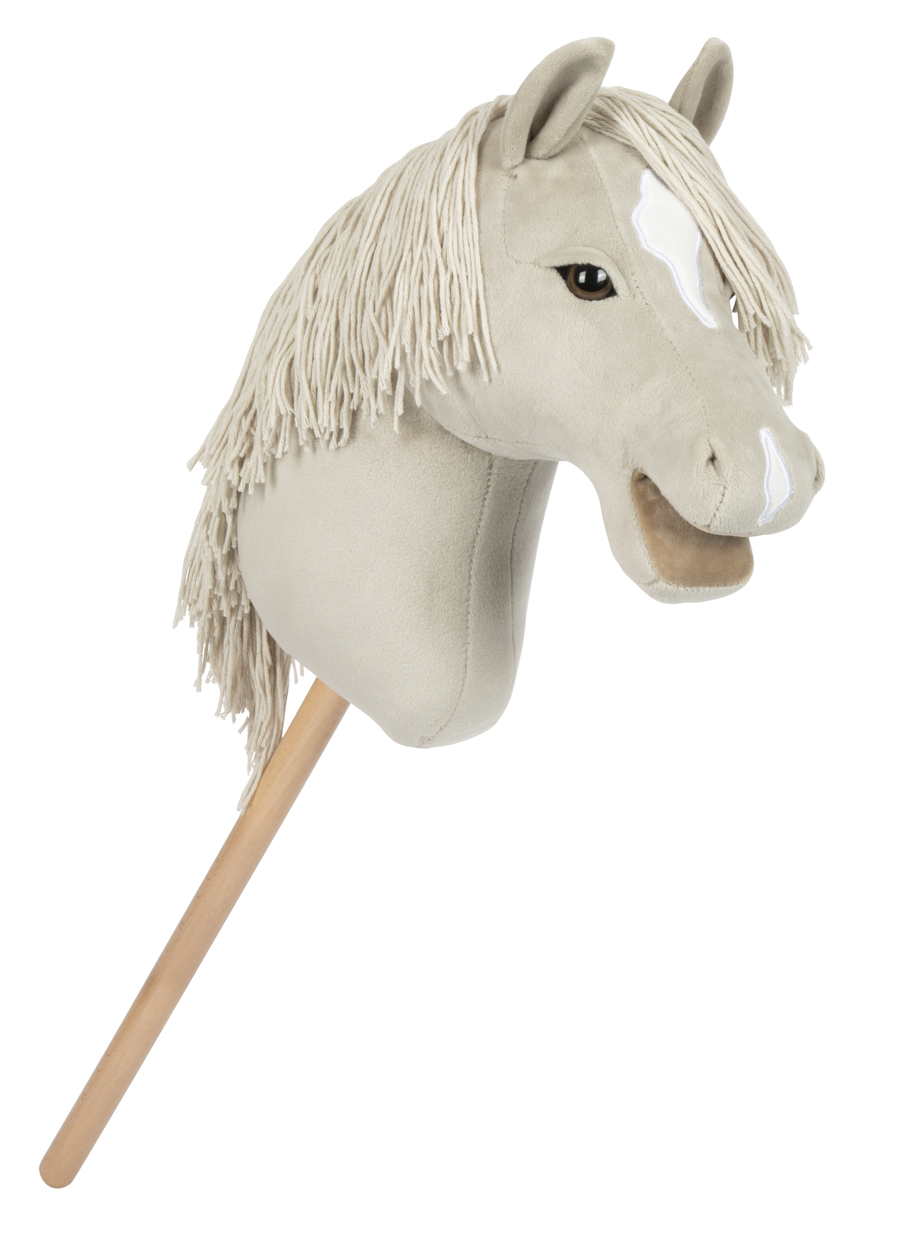 Hobby Horse grau Luna mit weichem Fell
