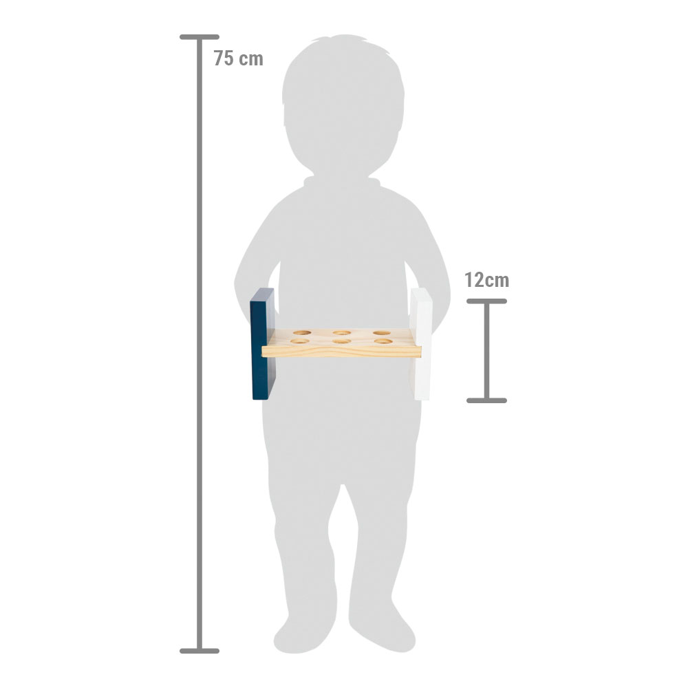 Klopfbank „Arctic“ für Kinder