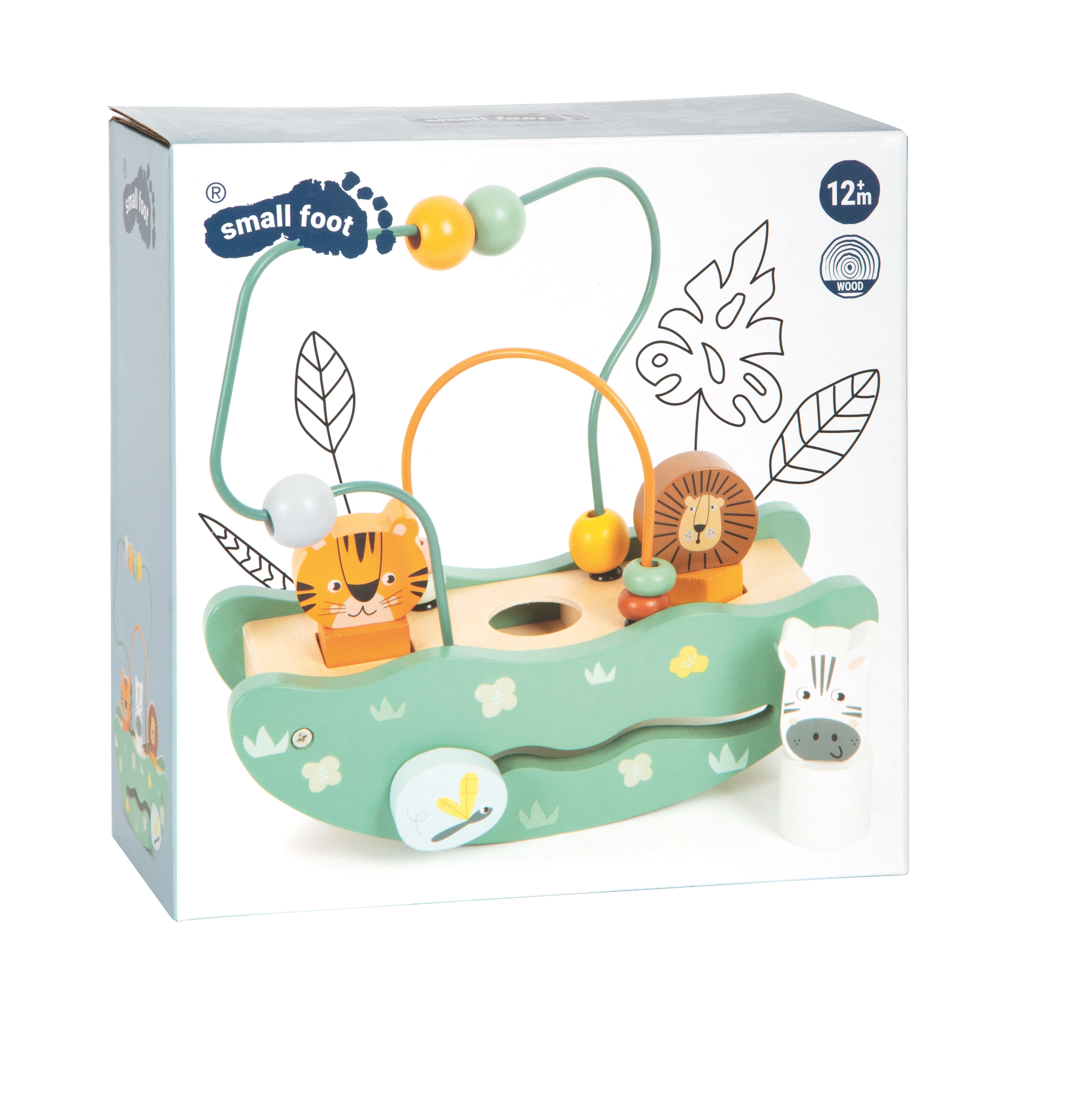 Motorikschleife mit Wippe „Safari“ für Kinder