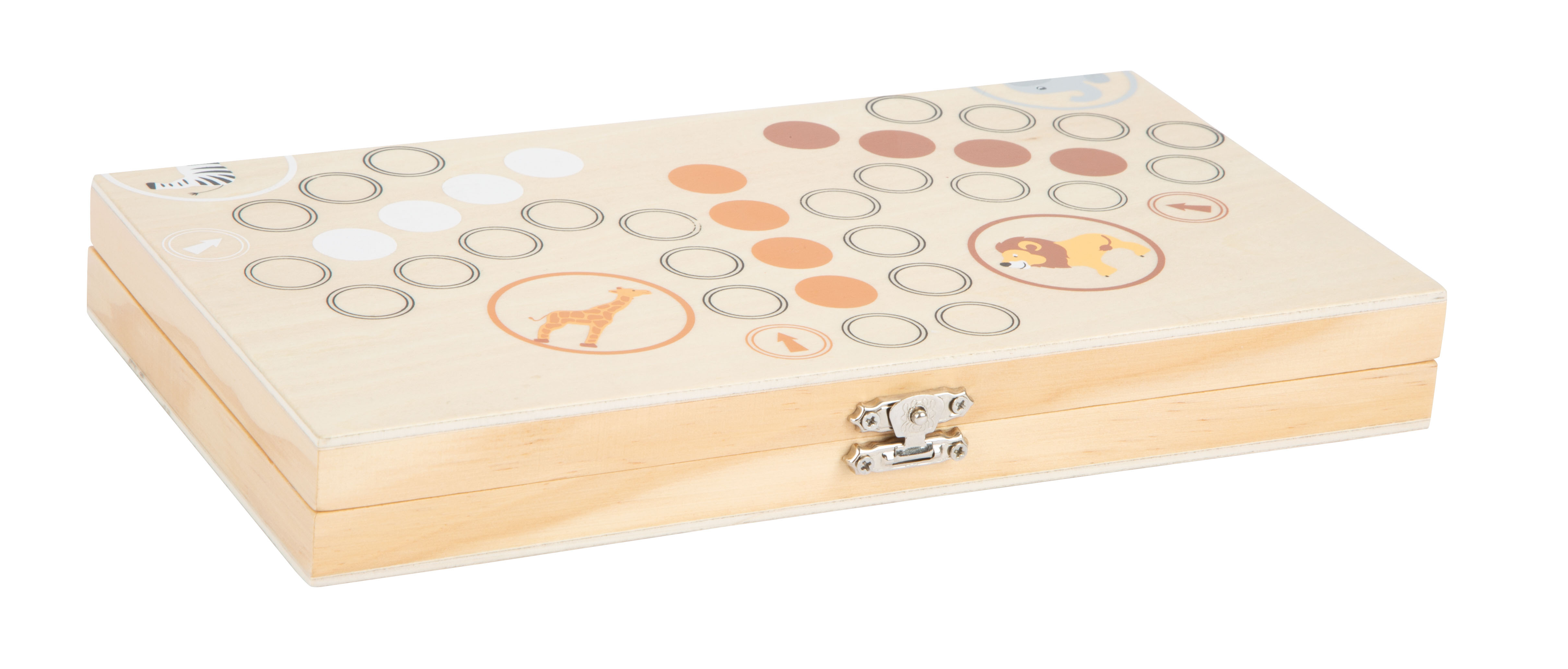 Ludo für 6 Spieler „Safari“ für Kinder