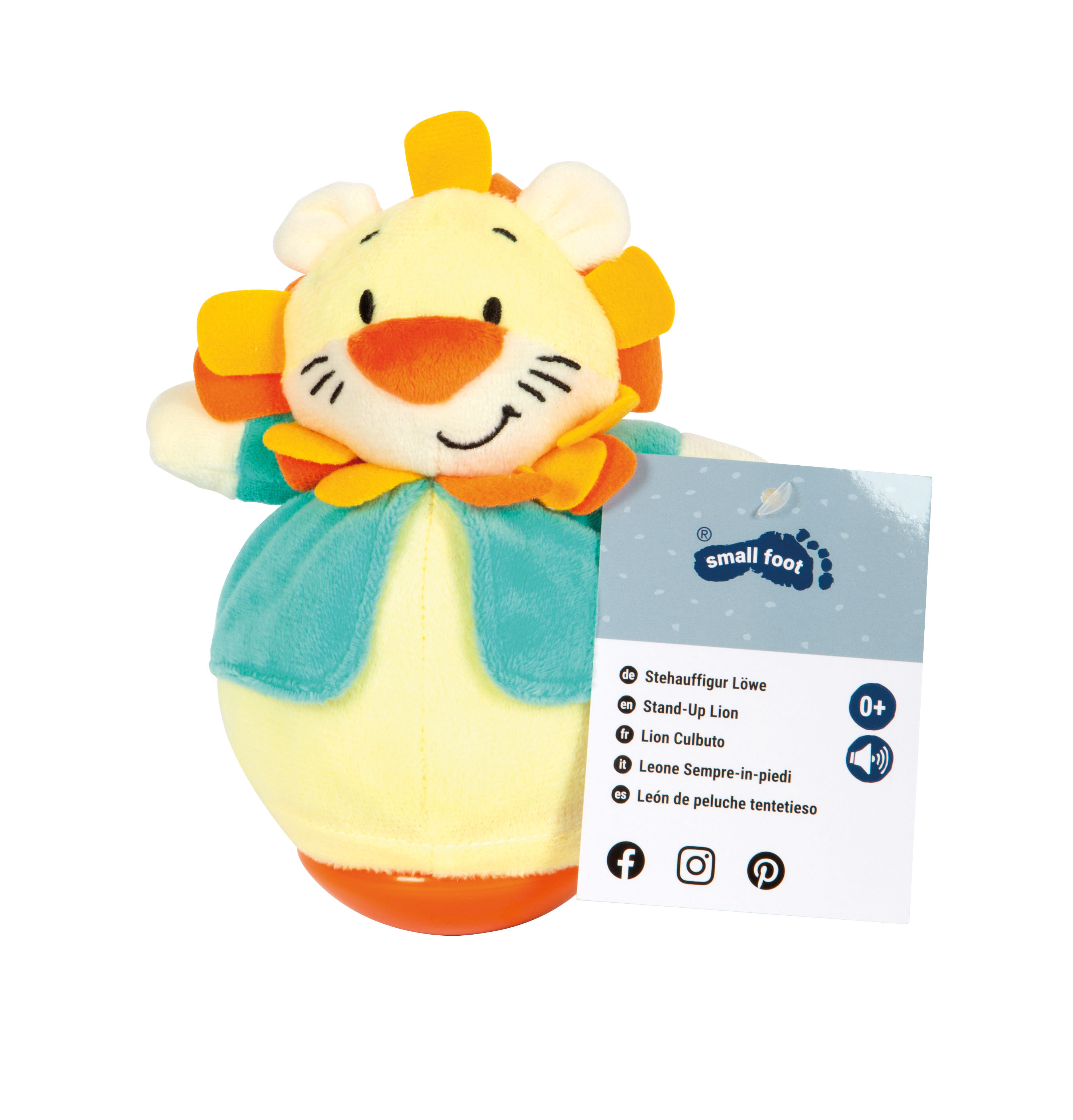 Stehauffigur Löwe für Kinder