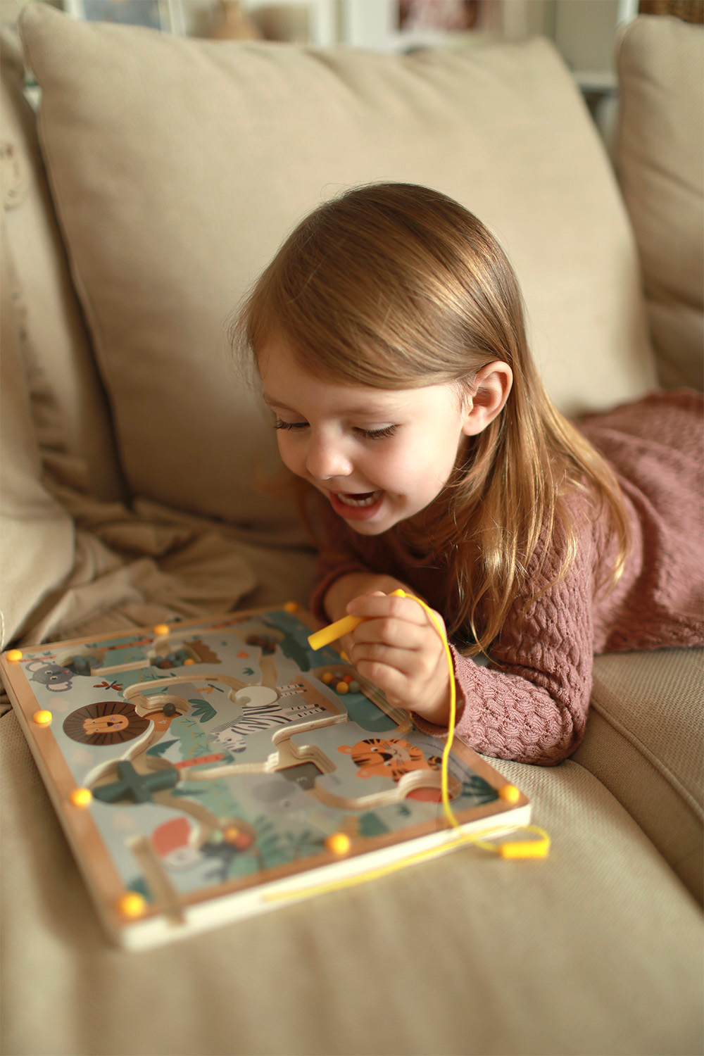 Couch, Person, Portrait, Kind, Mädchen