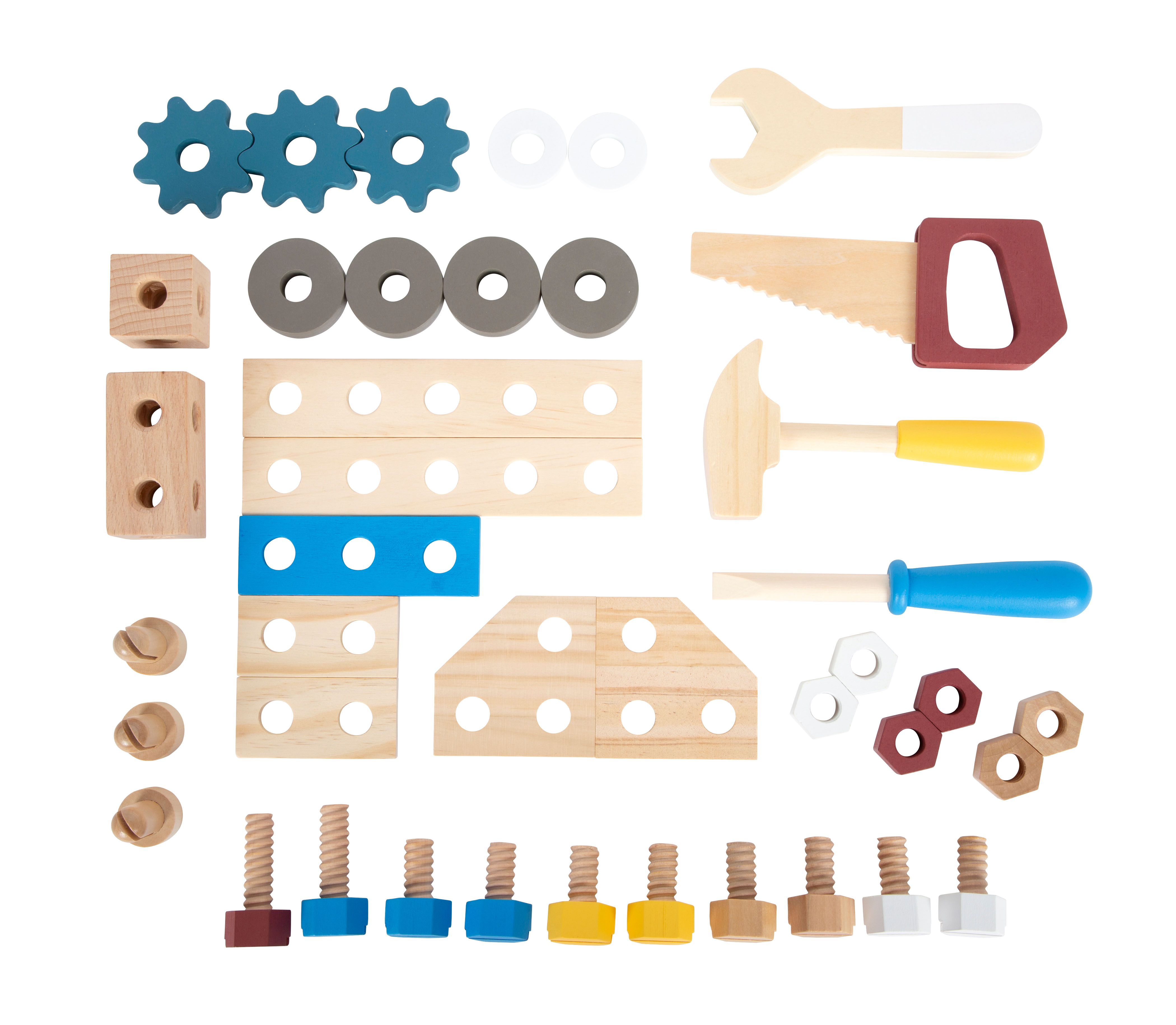 Werkbank workshop mit Einzelteile Zubehör
