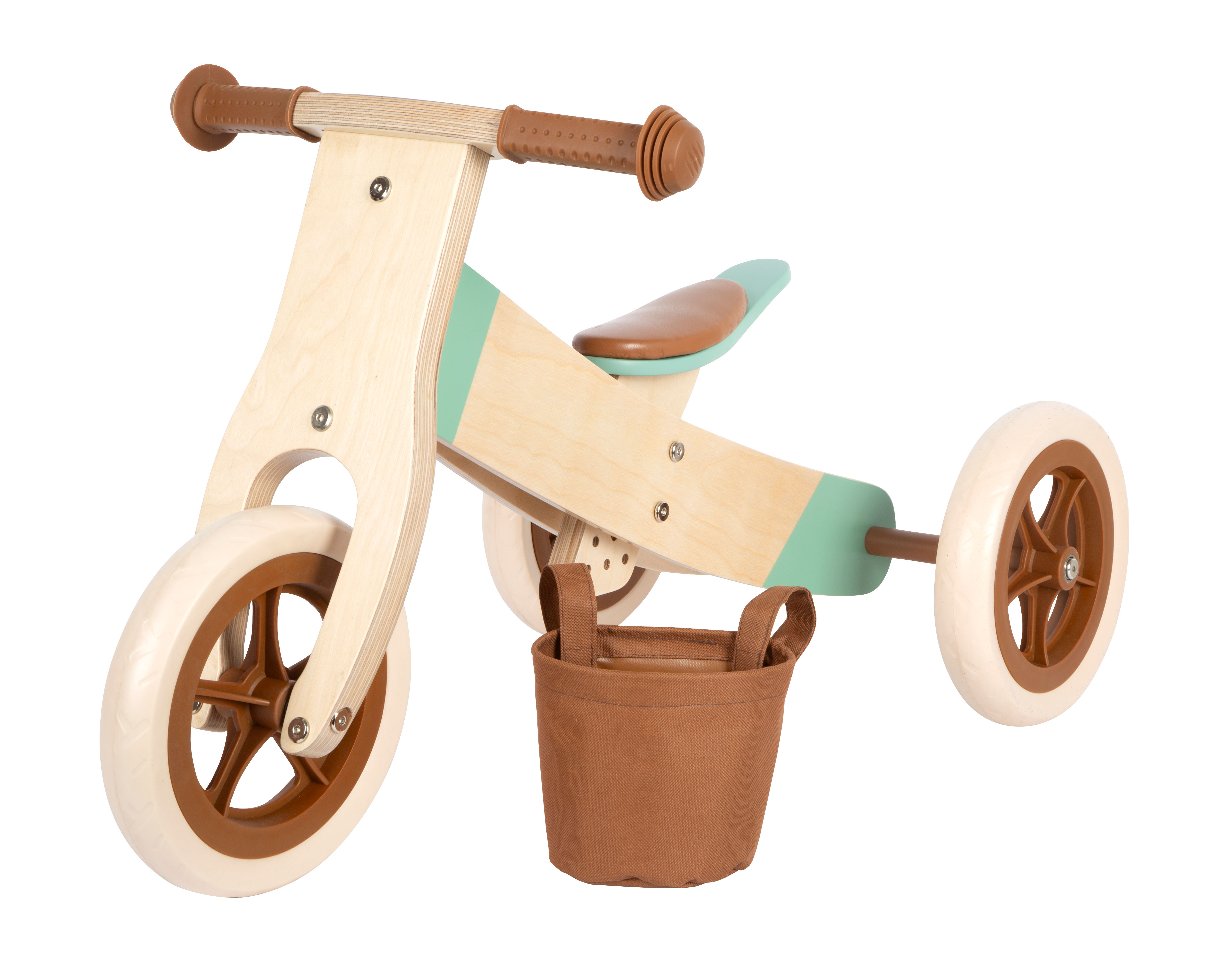 Laufrad mit abnehmbarer Lenkertasche