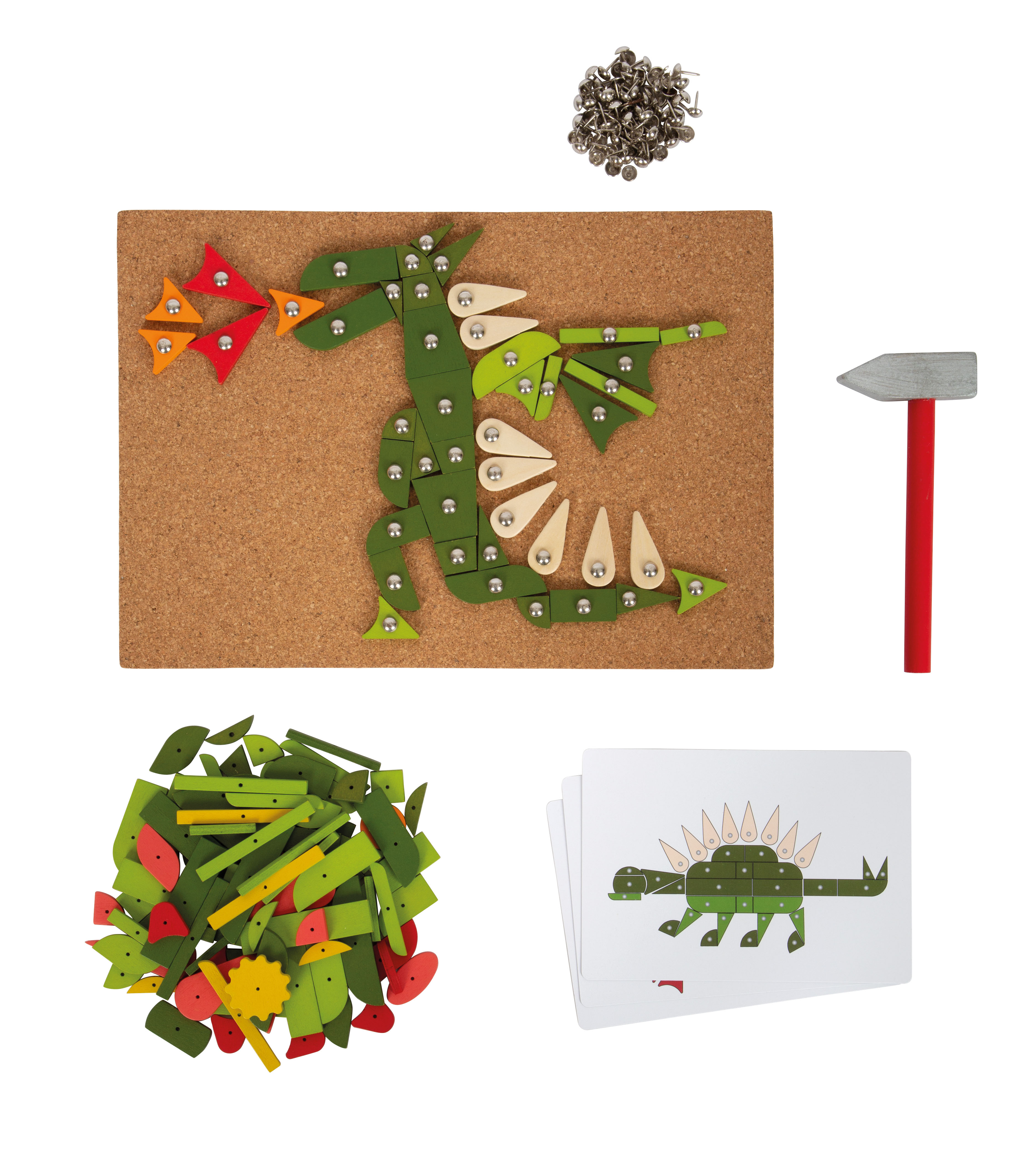 Bastel-Set aus Holz zum Hämmern für Kinder