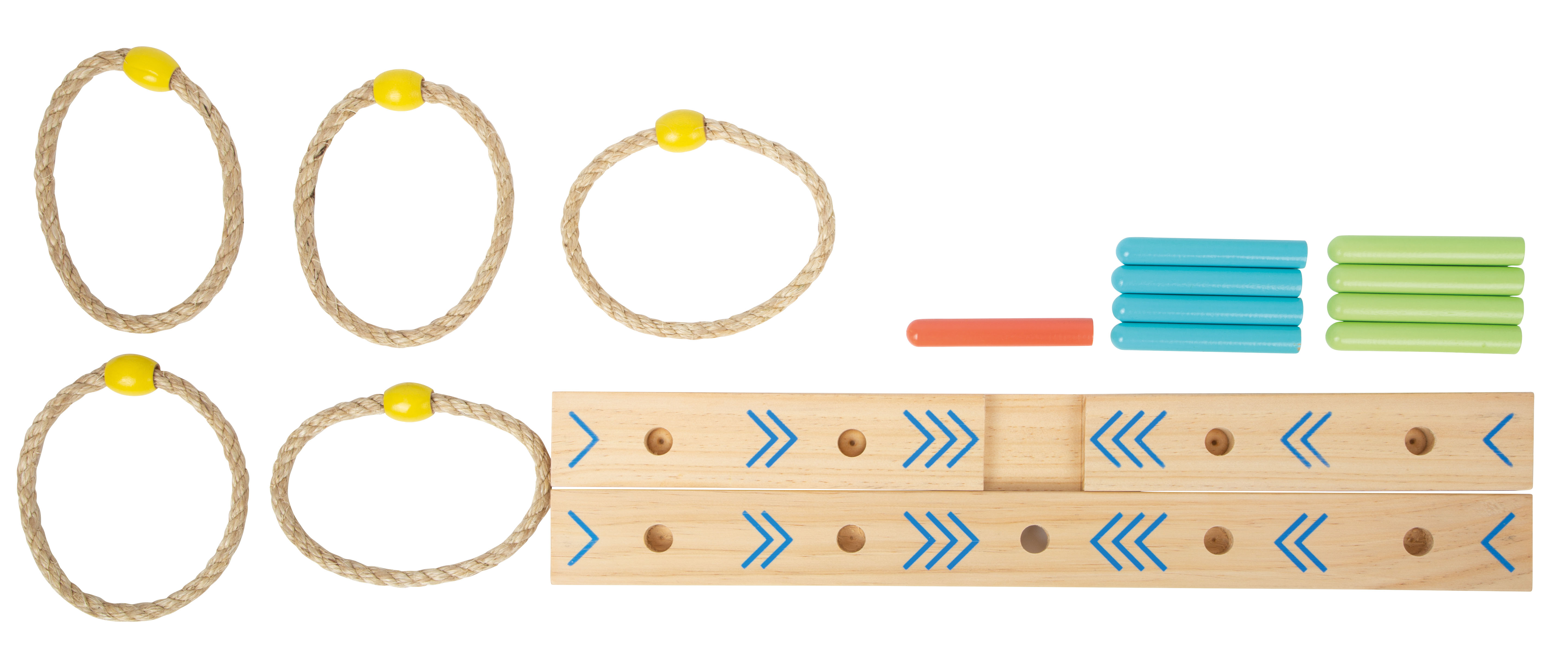 Gioco Anelli Goki Hoop-La In Sisal – 5 Anelli, Dai 3 Anni
