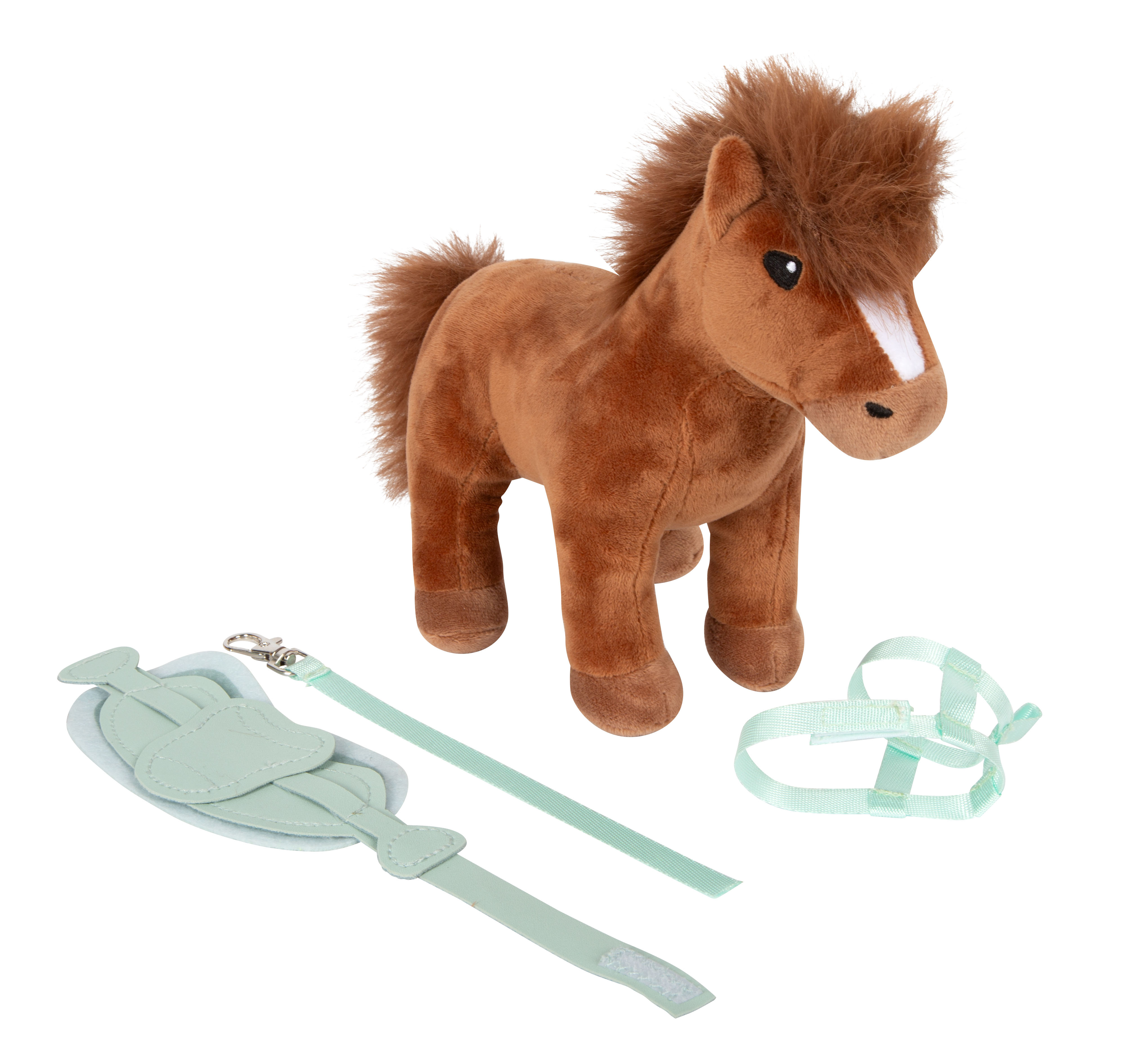 Spielset Pferd mit Stall und Zubehör mit Sattel Zubehör
