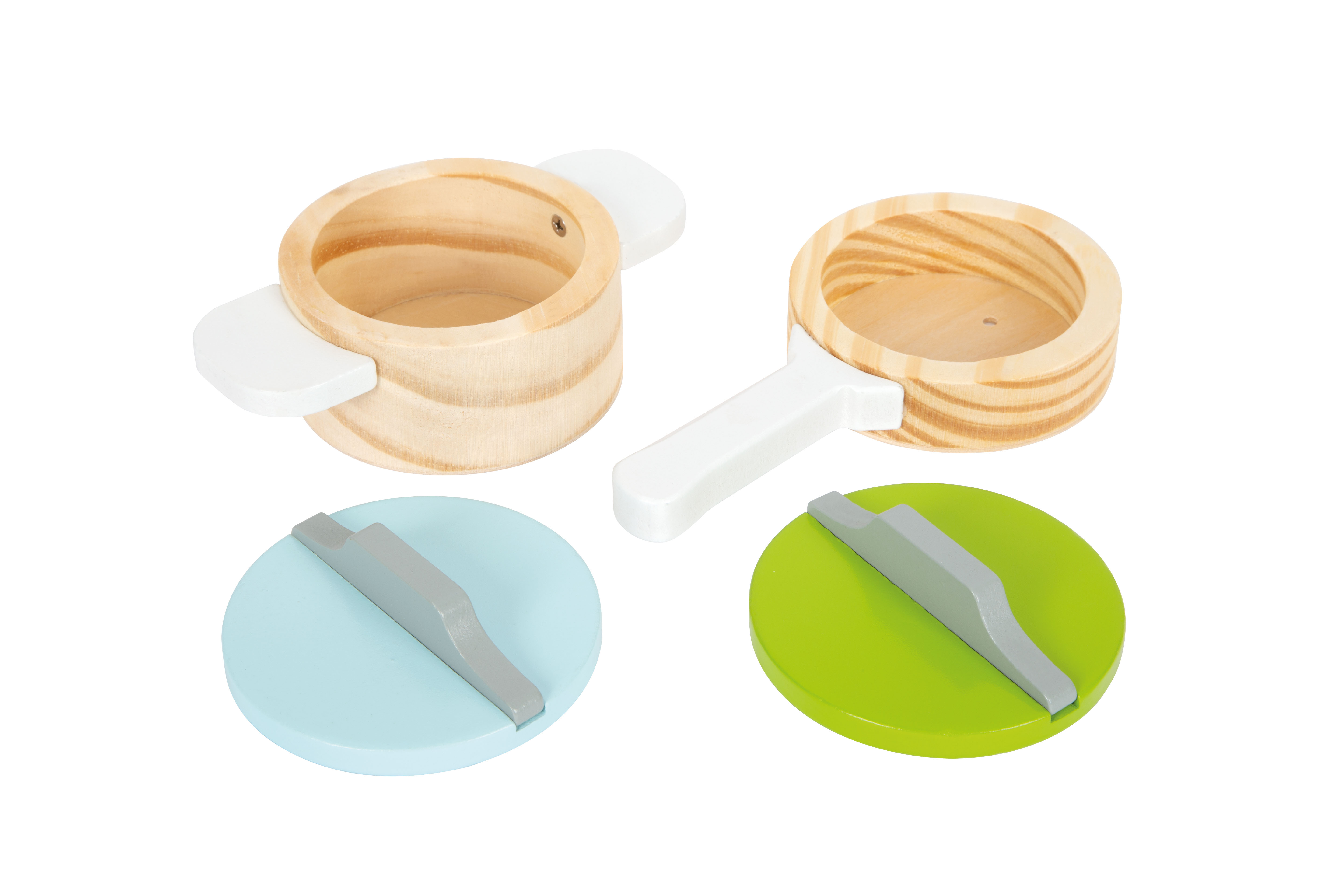 Geschirr- und Topfset Kinderküche für Kinder