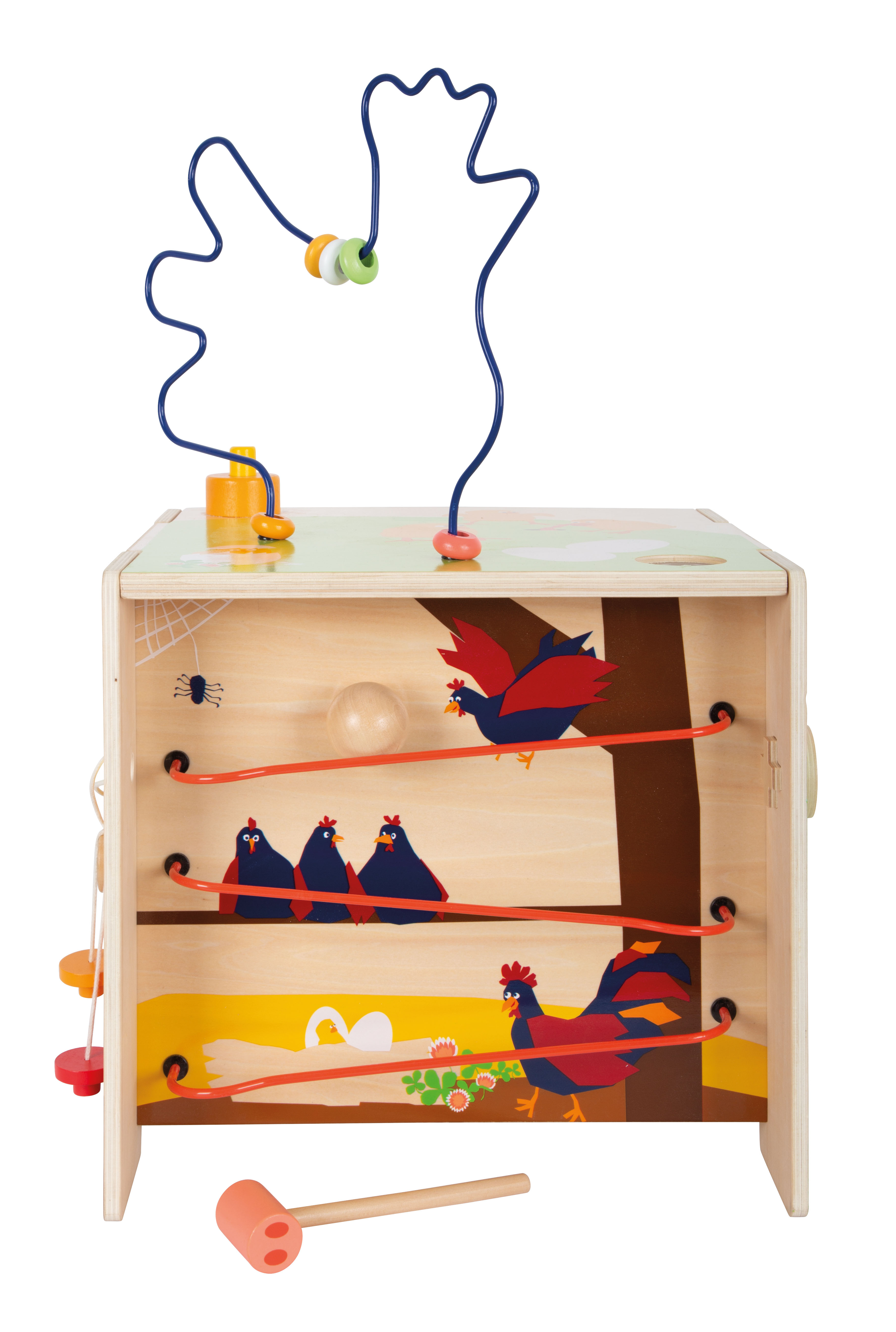 Motorikwürfel Landleben für Kinder