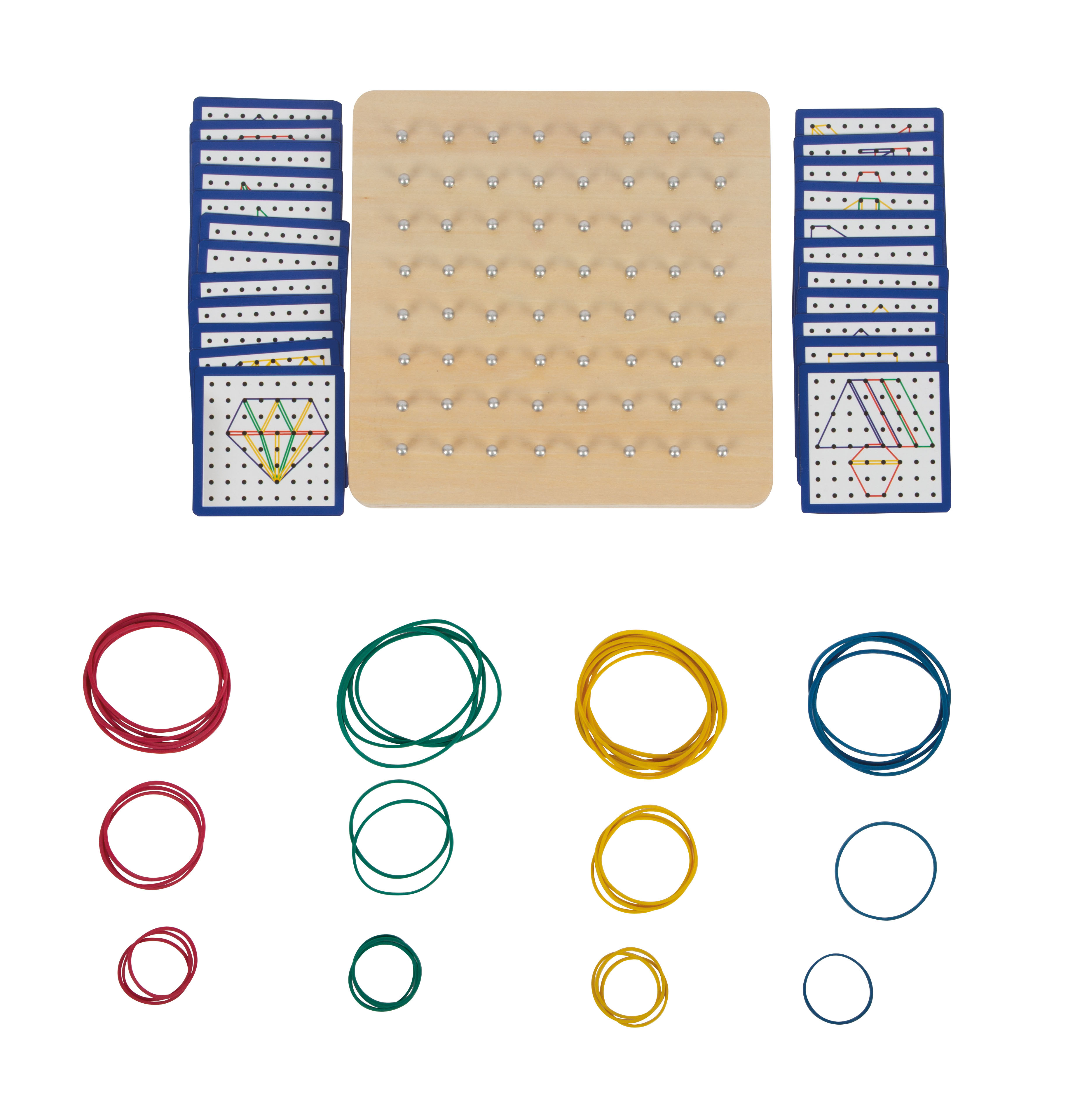 Geoboard aus Holz für Kinder