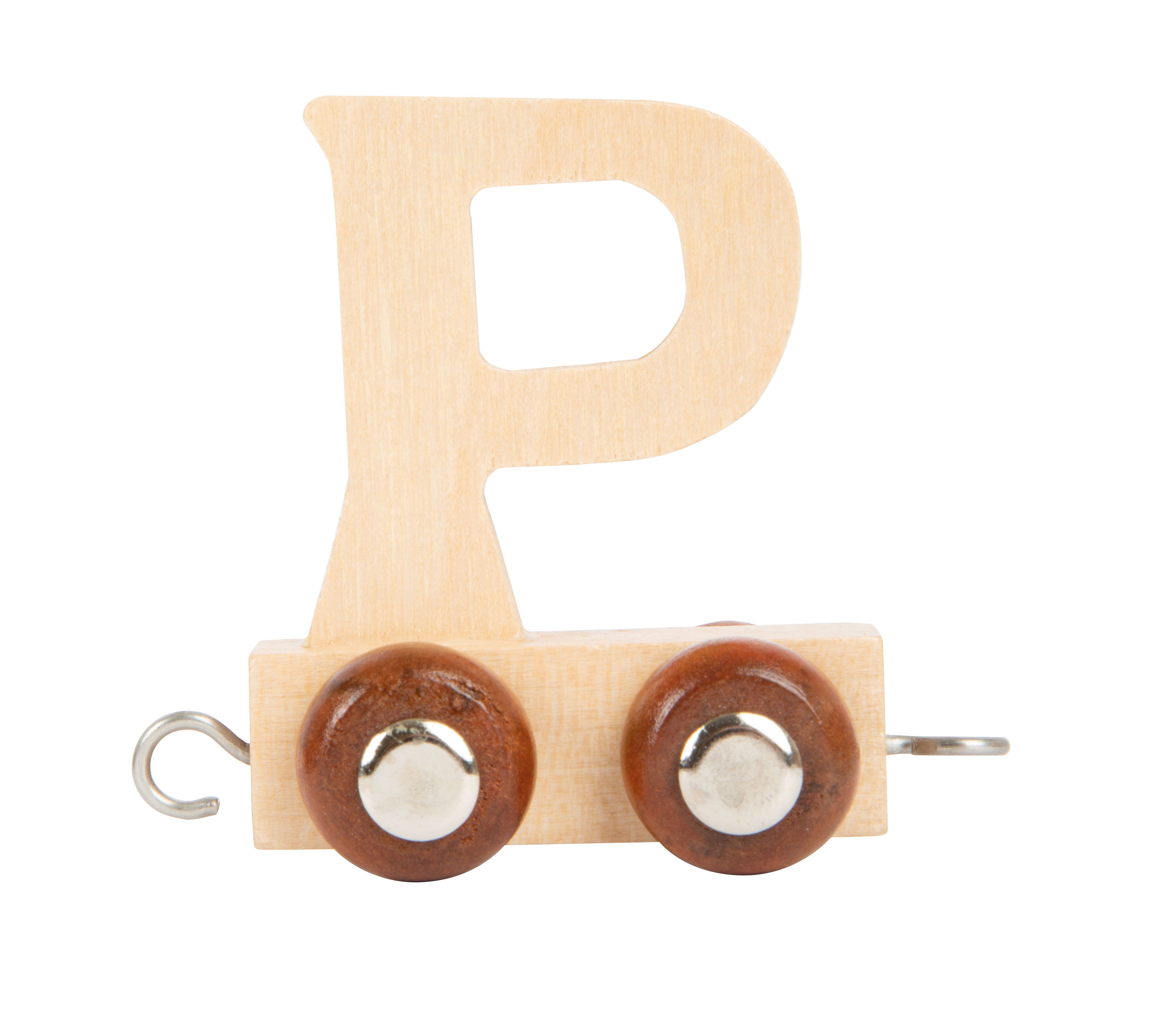 Buchstabenzug Holz P für Kinder