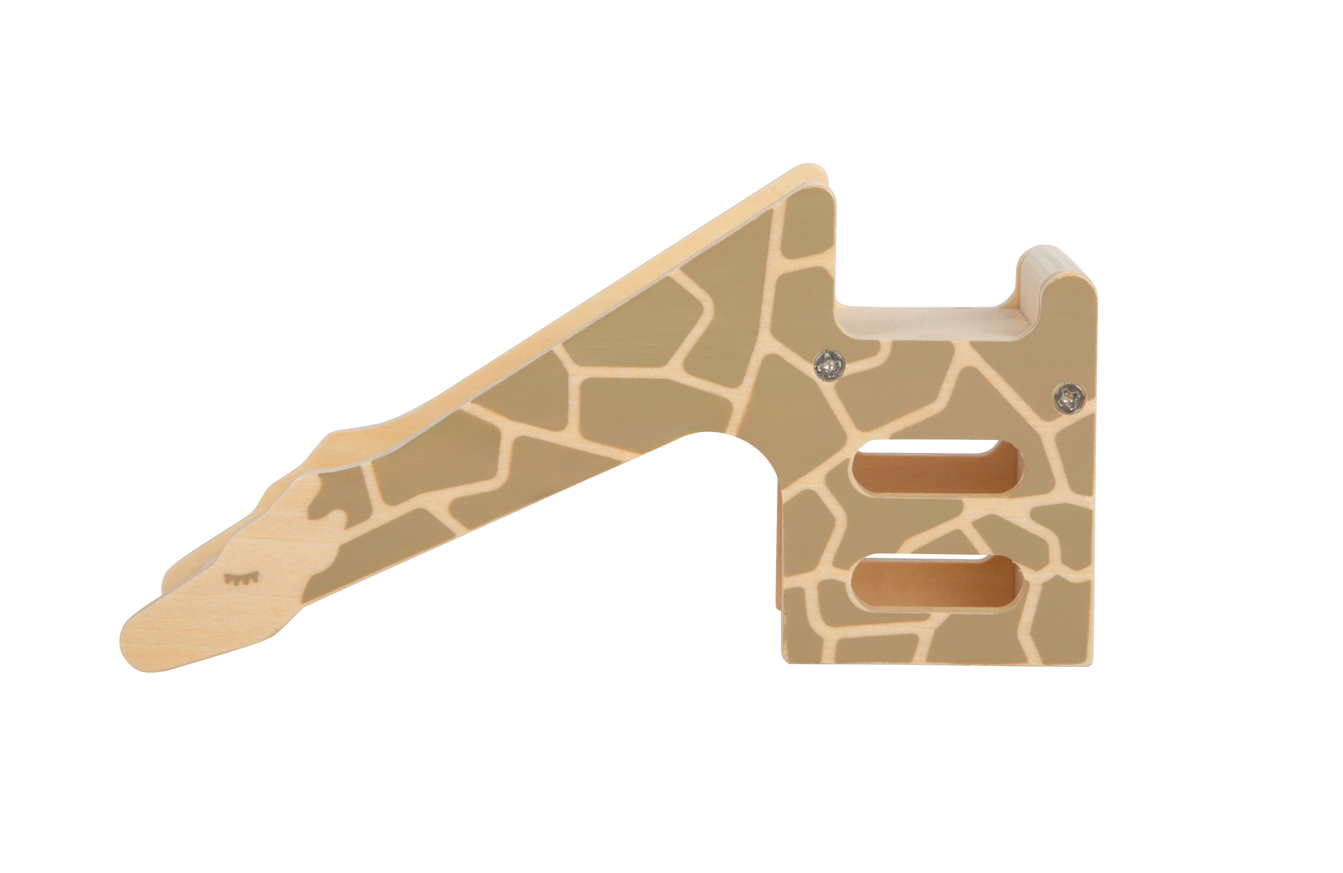 Puppenstuben-Möbel mit Bett, Rutsche und Regal