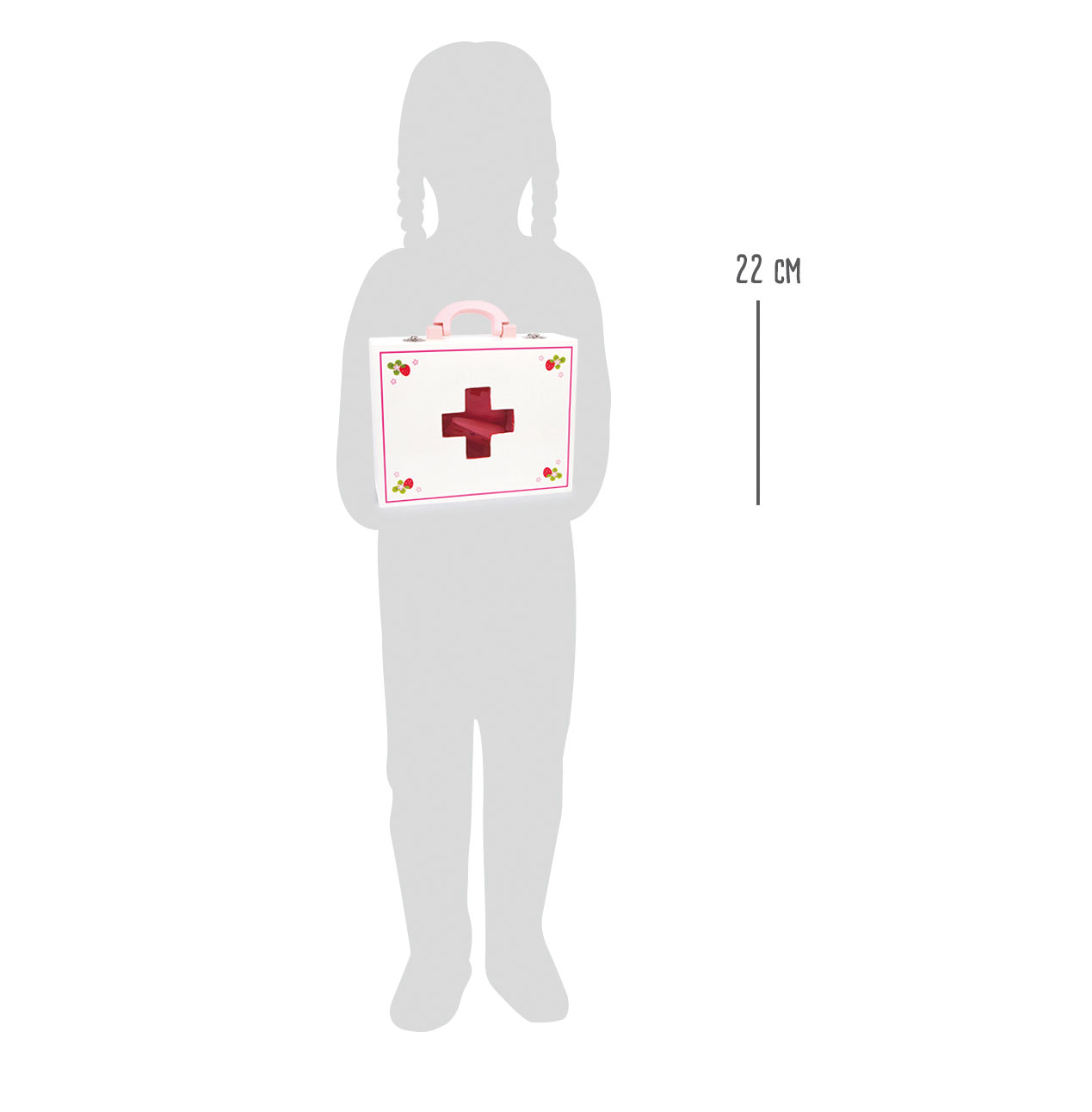 Arztkoffer aus Holz für Kinder