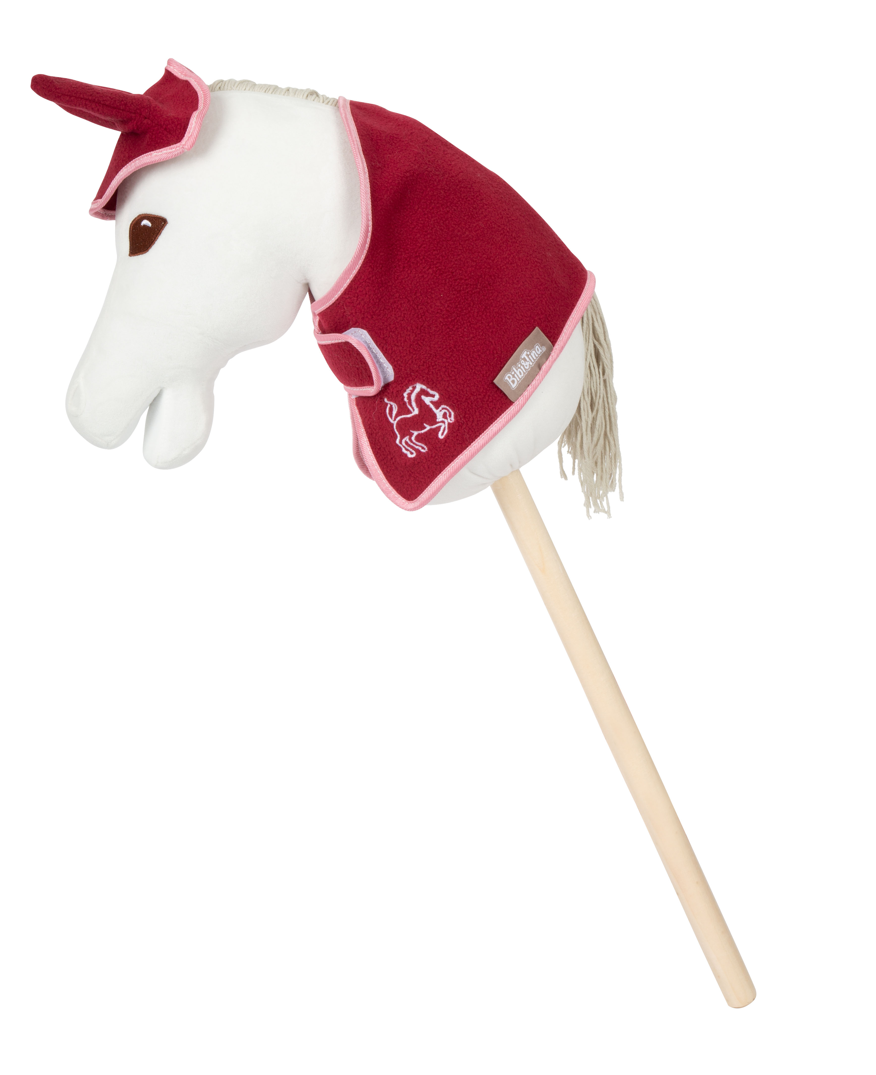 Bibi & Tina Hobby Horse Fliegenhaube Decke Sabrina mit angezogen