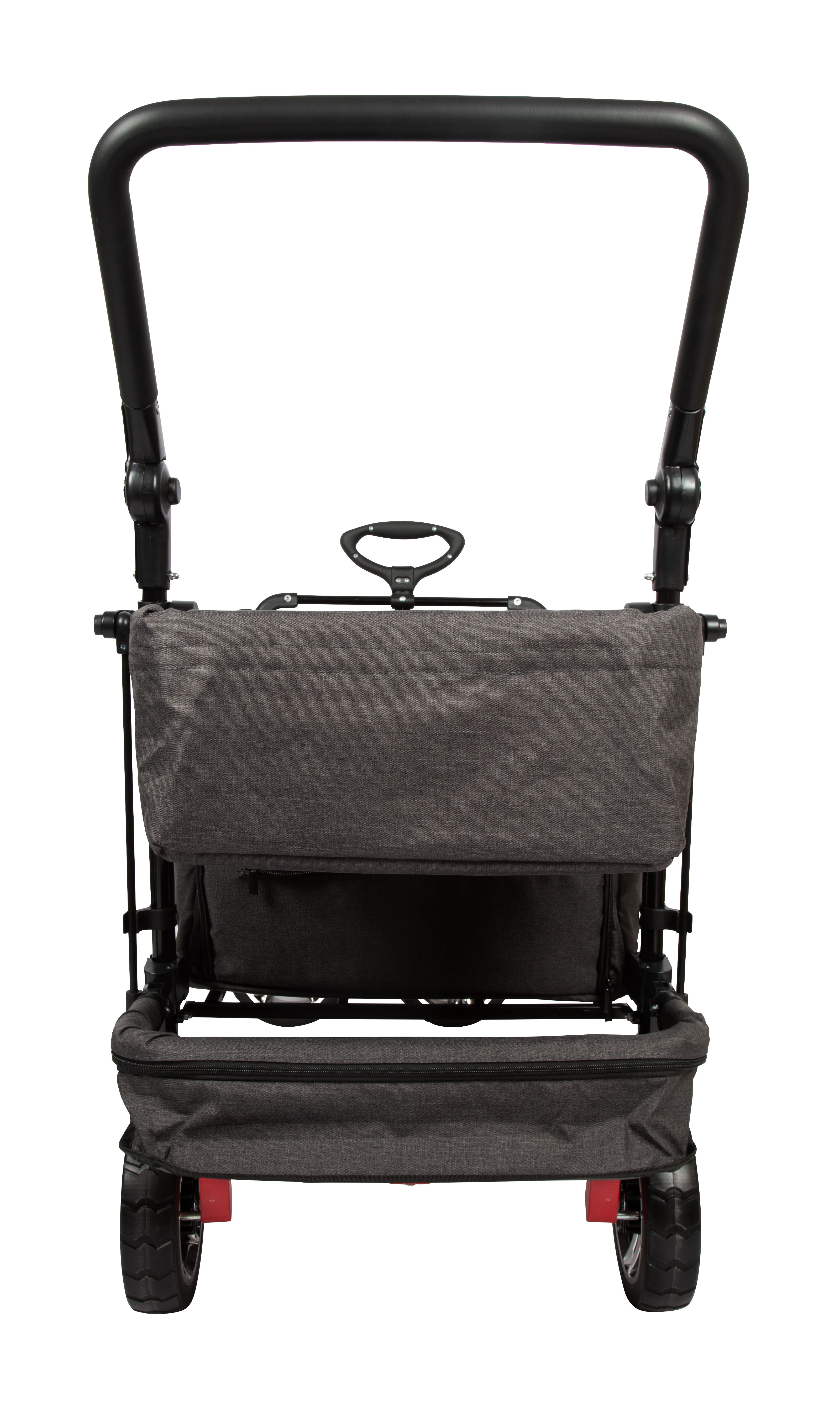 Bollerwagen Heckstauraum mit Taschen