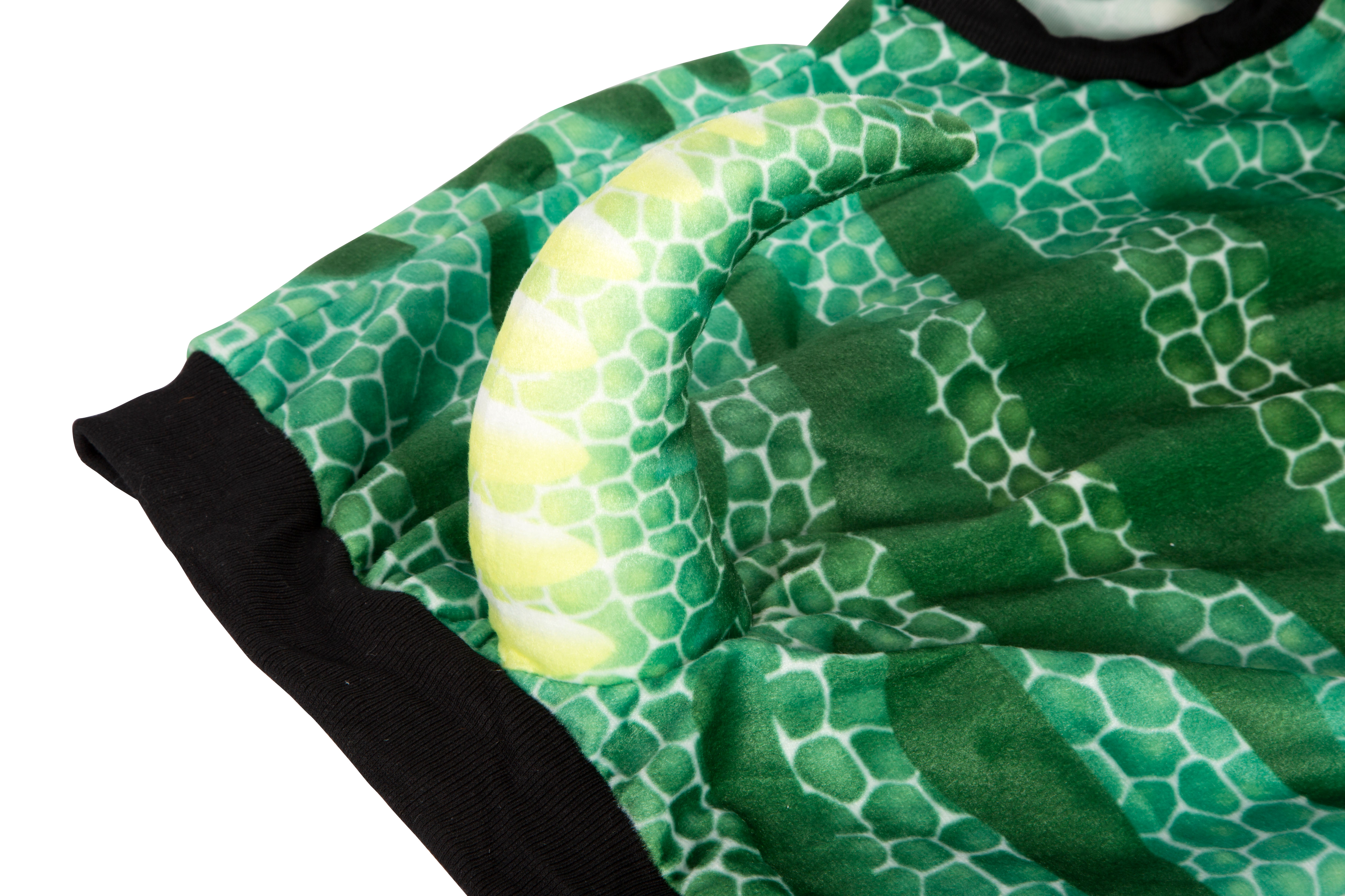 Kostüm Weste Dino gepolsterter Dinoschwanz