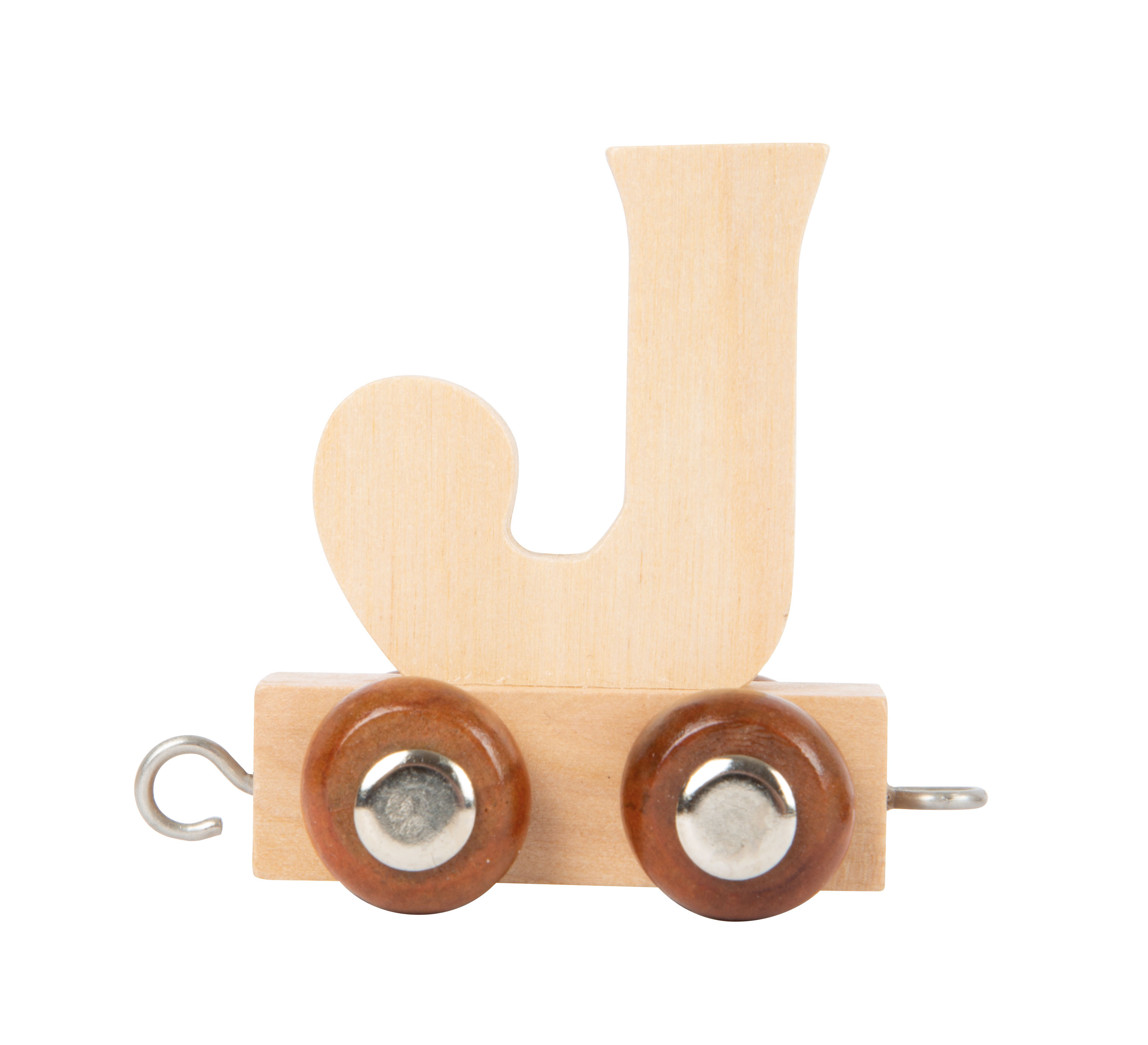 Buchstabenzug Holz J für Kinder