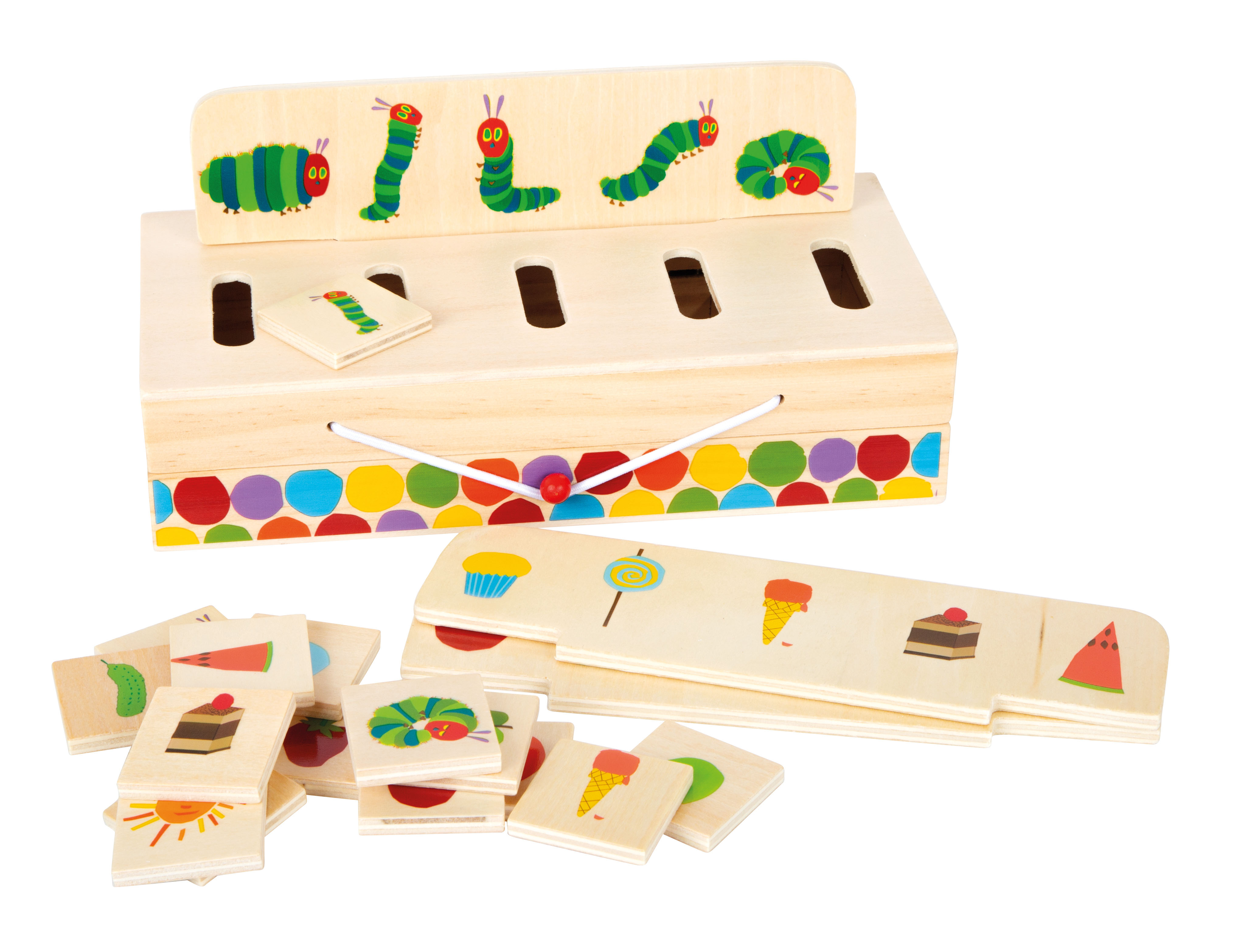 Sortierbox im Raupe Nimmersatt Design