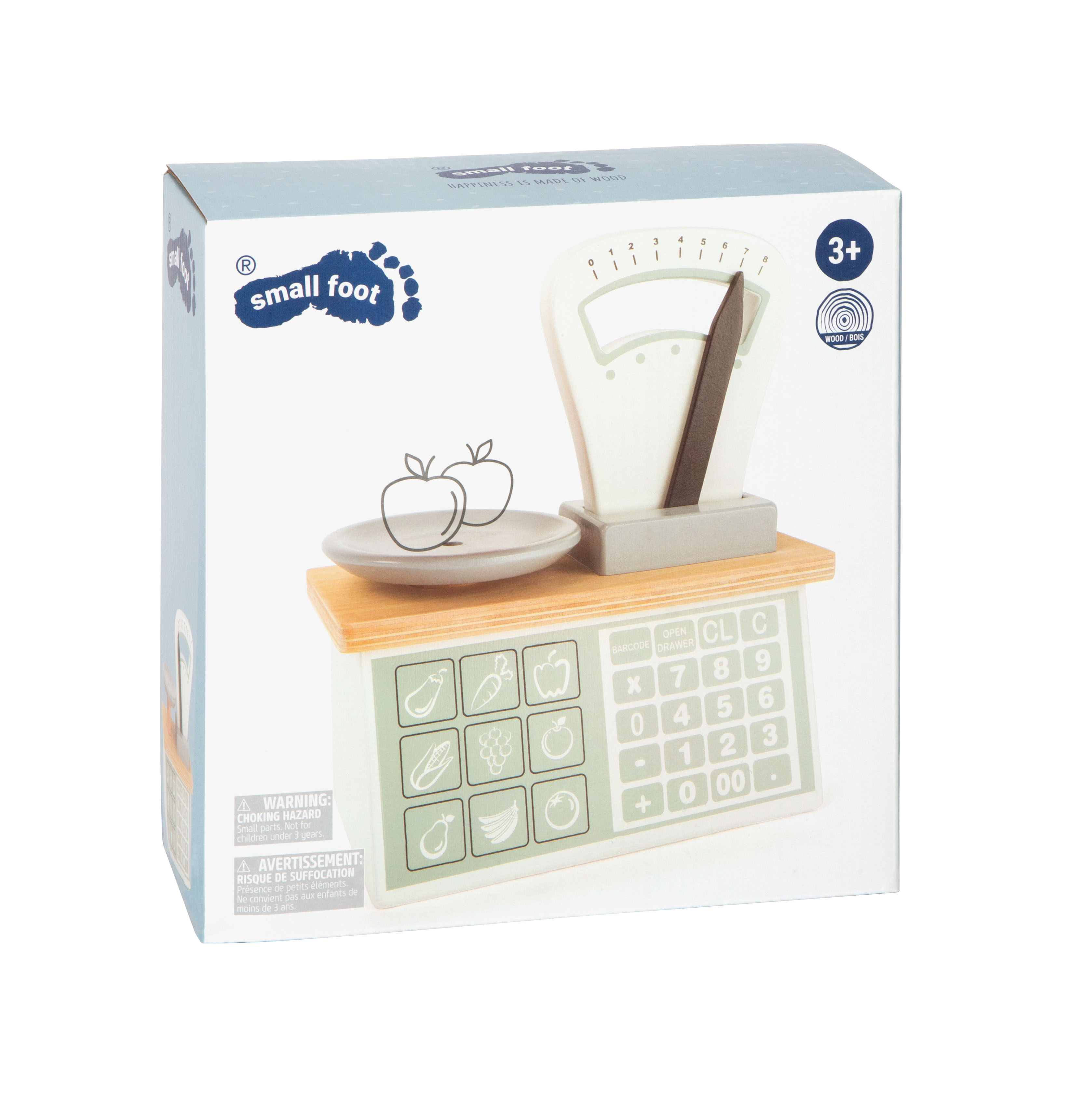 Hochwertige Buntverpackung im neuen small foot Design