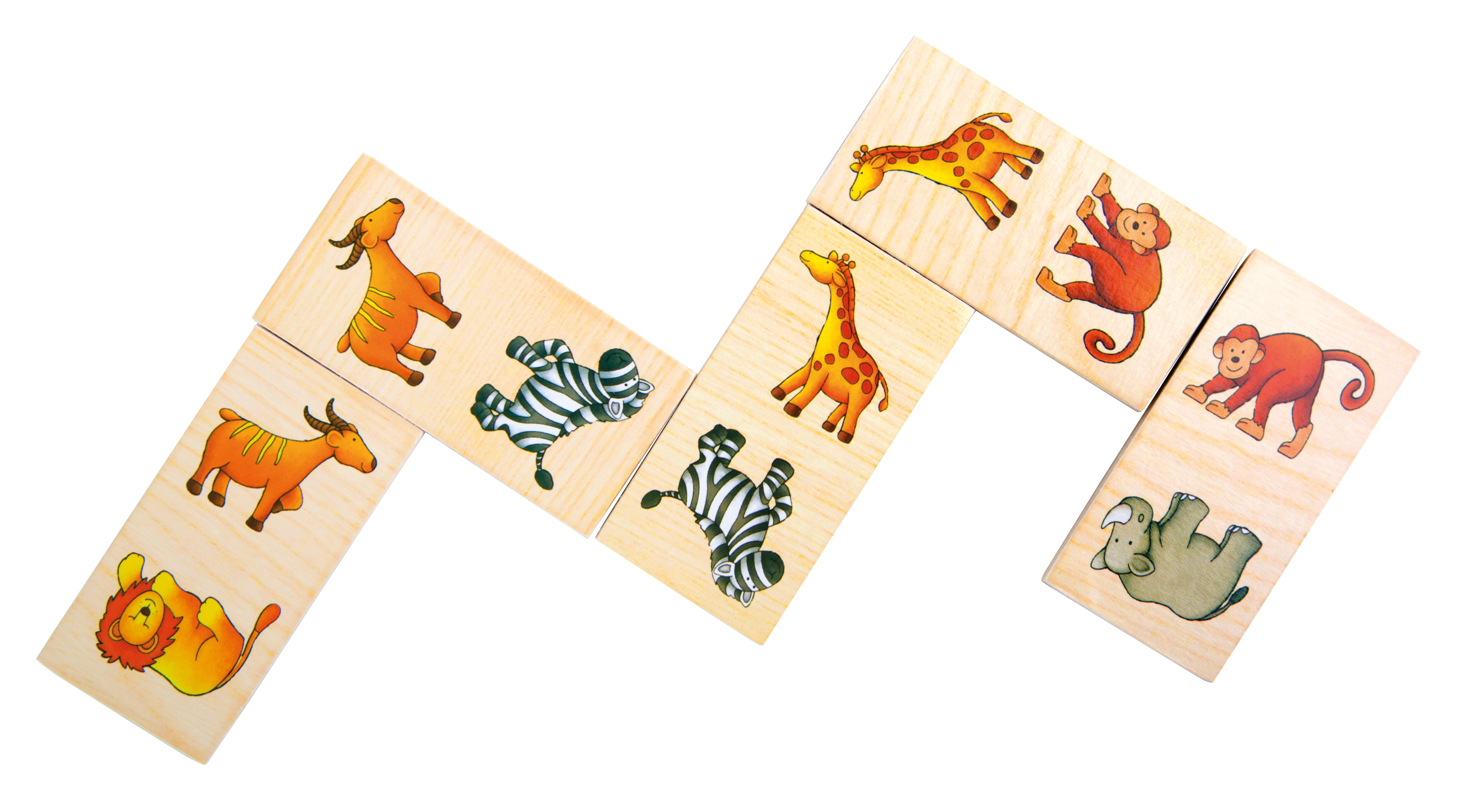 Domino Safari für Kinder