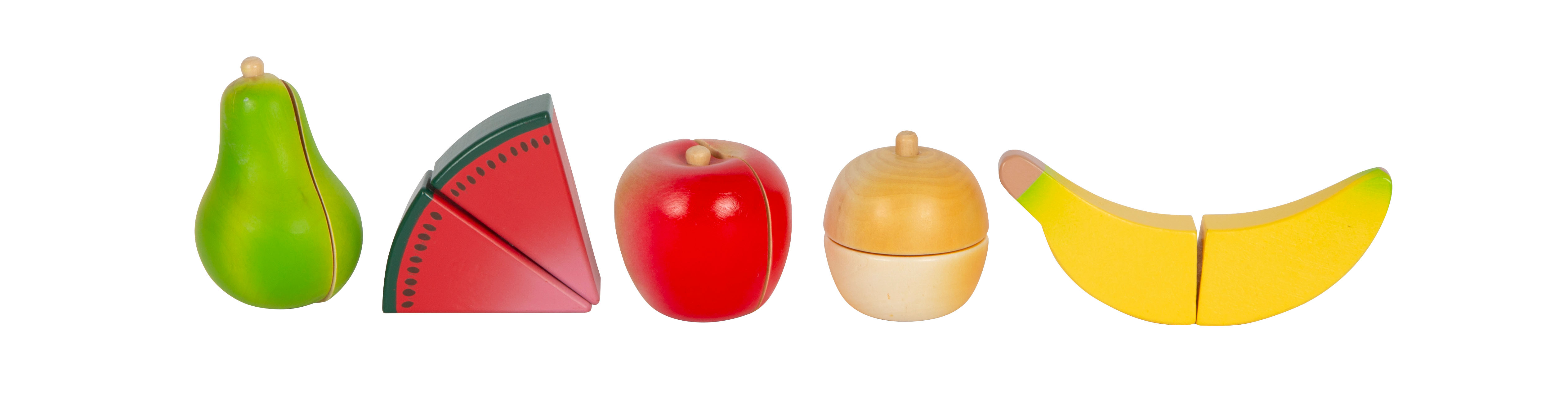 Obst aus Holz für Kinderkaufladen