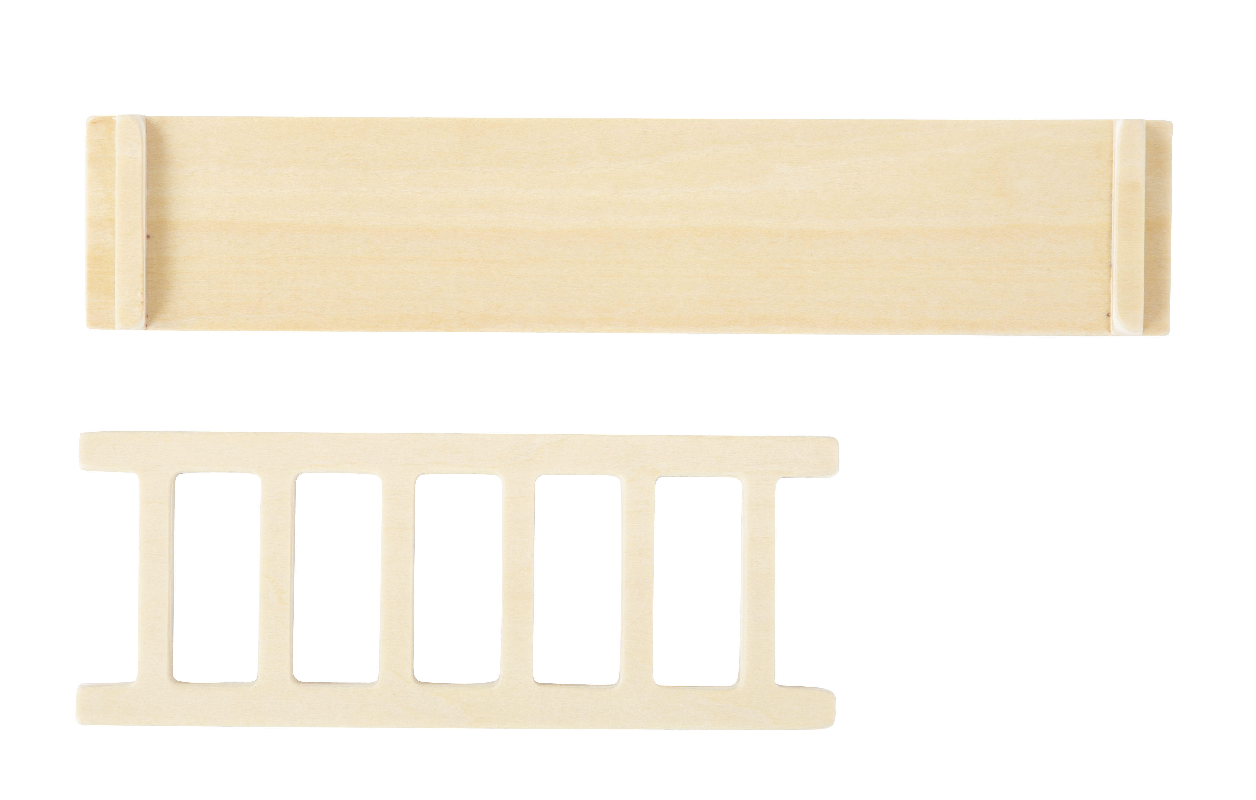 Planke und Leiter aus Holz für Piratenschiff