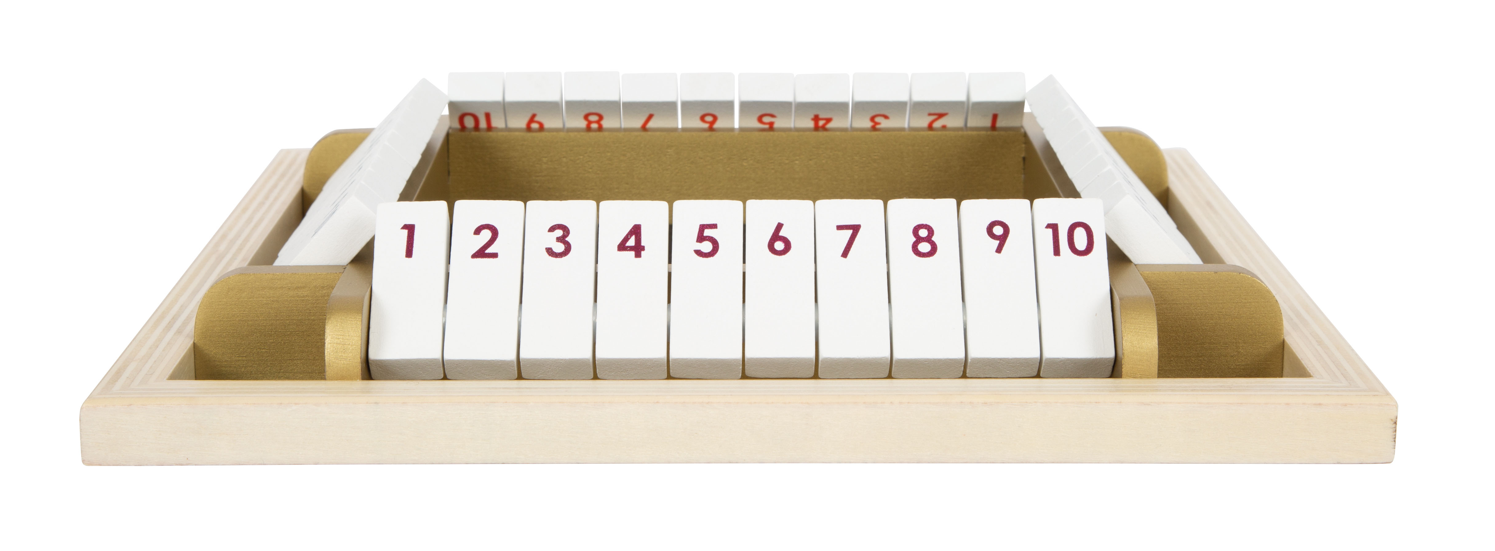 Würfelspiel Shut the Box „Gold Edition” für Kinder