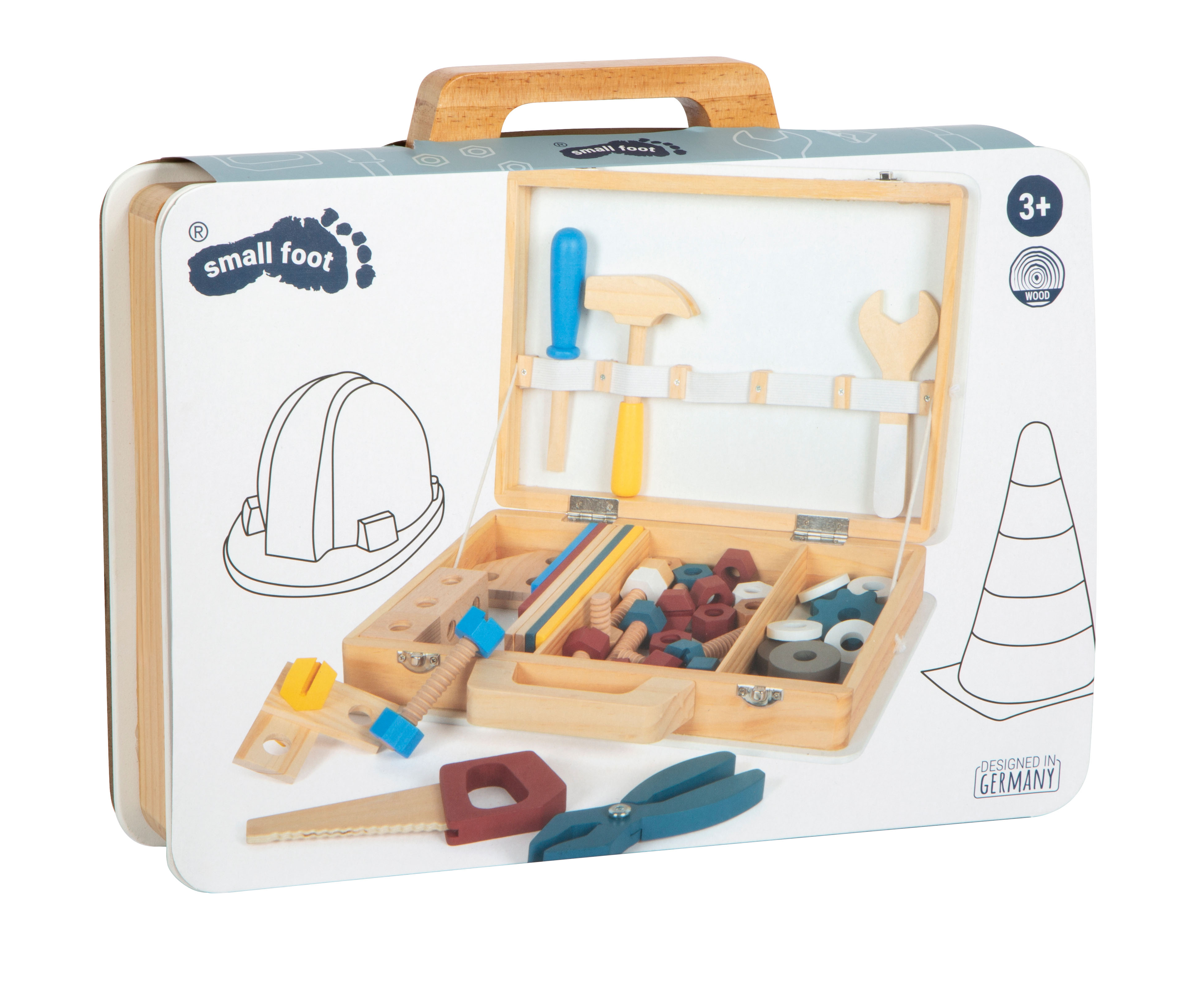 Flugzeug-Bausatz aus Holz für Kinder