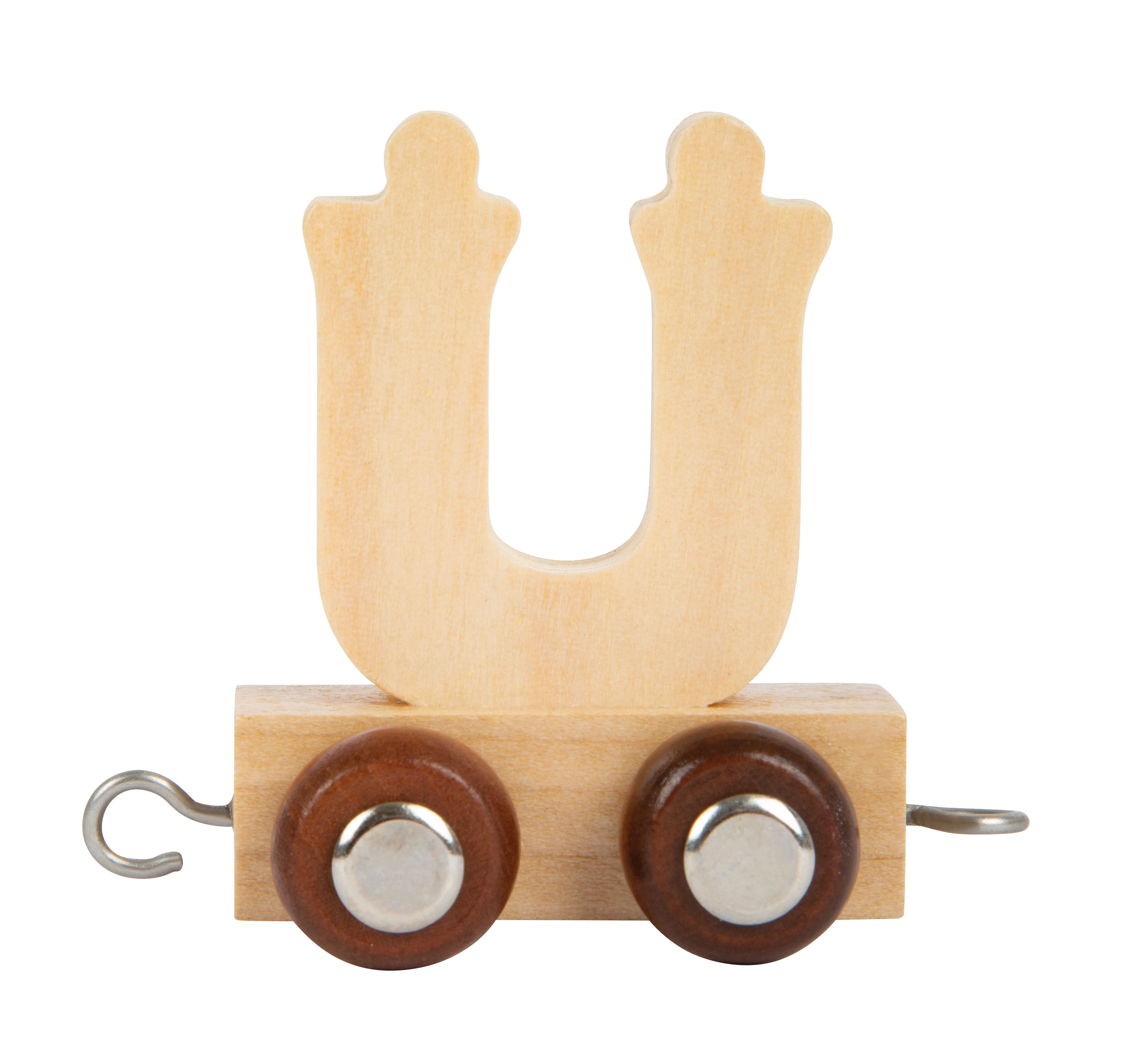 Buchstabenzug Holz Ü für Kinder