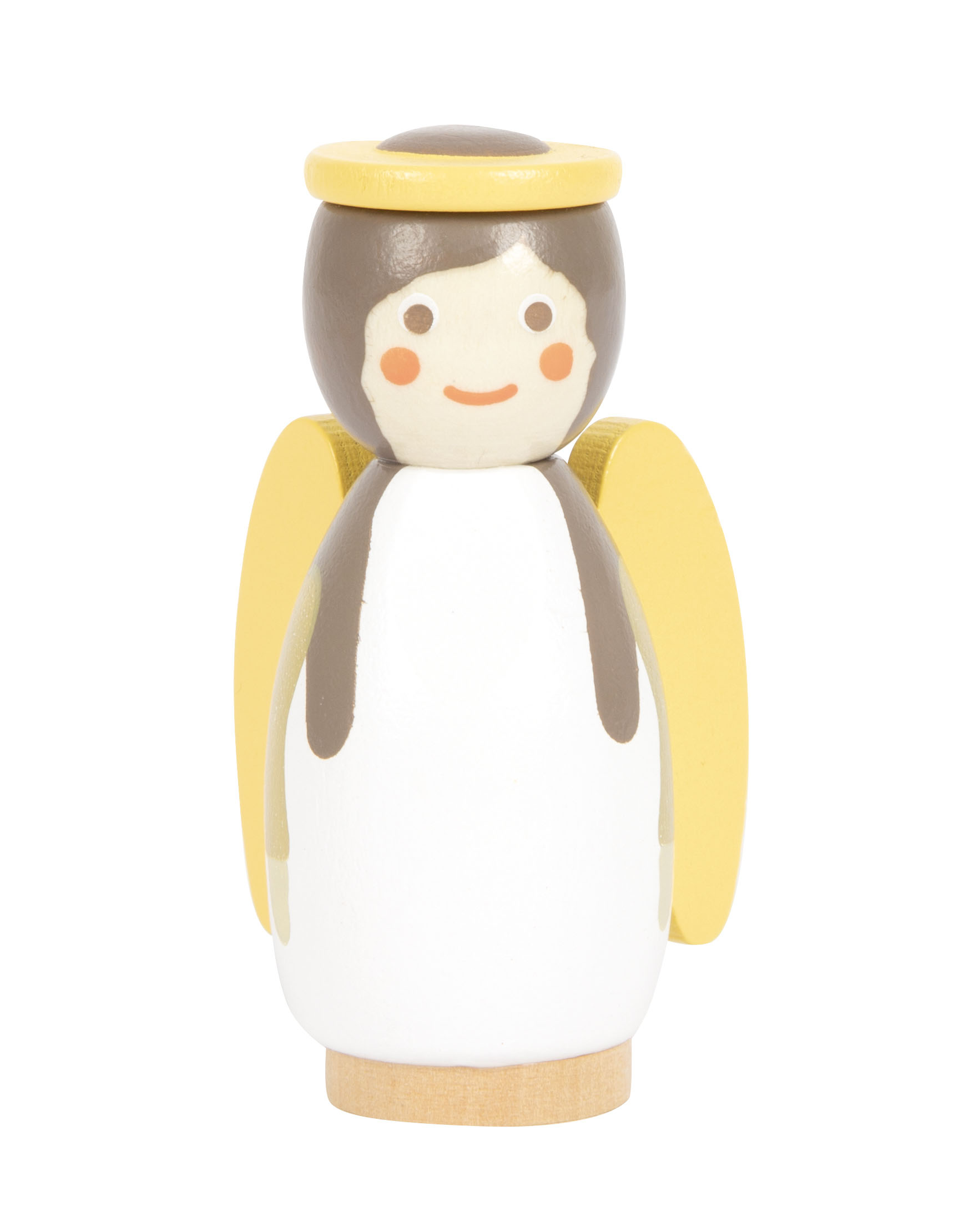 Engel-Spielfigur aus Holz