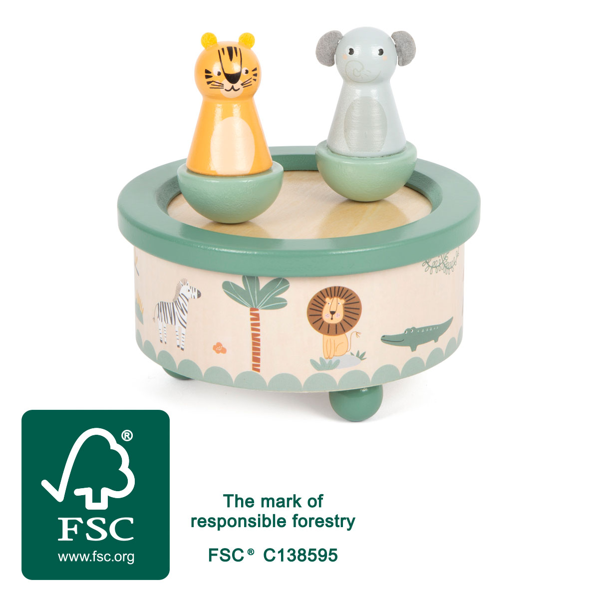 Boîte à musique « Safari »