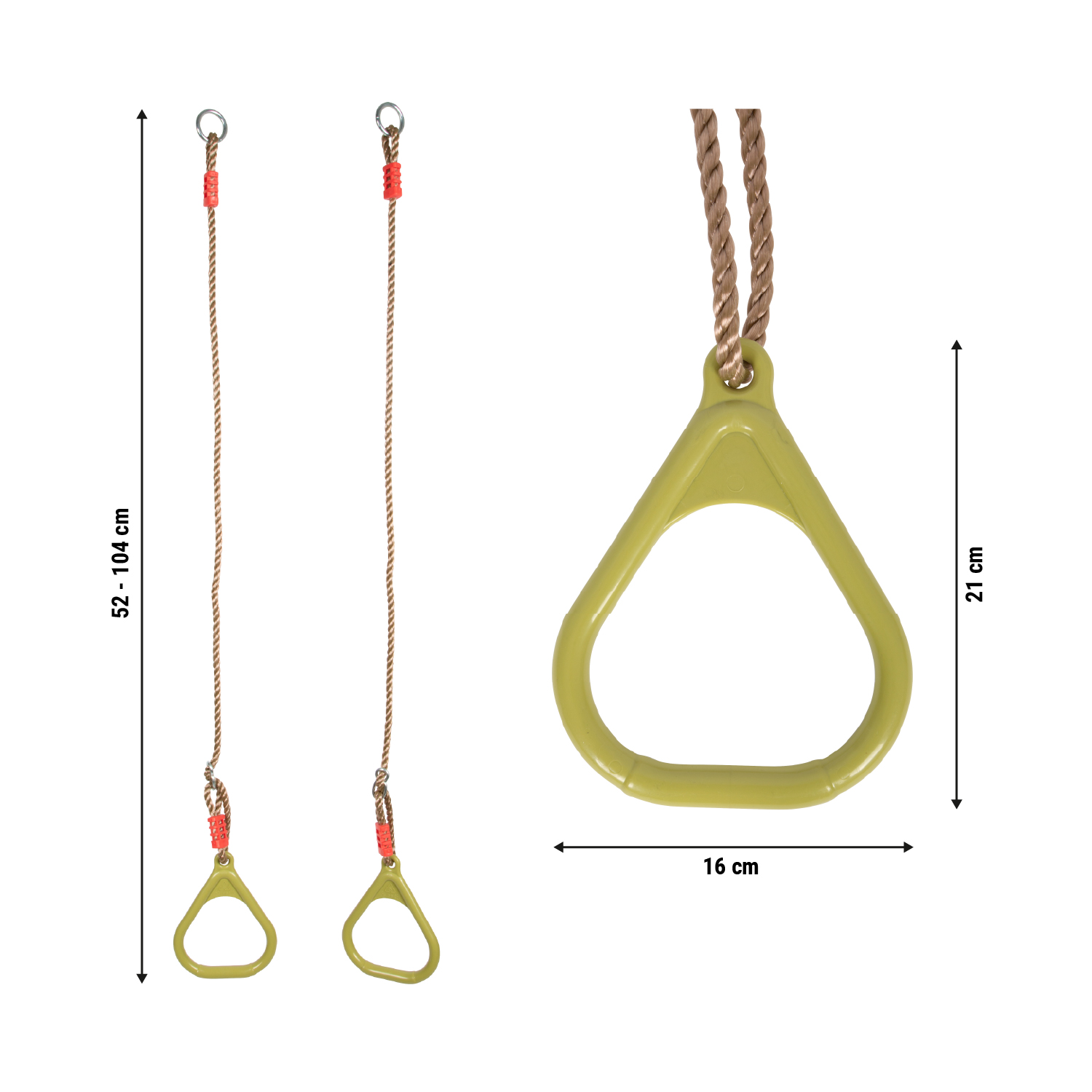 Turnringe Himmelsstürmer Größenskizze