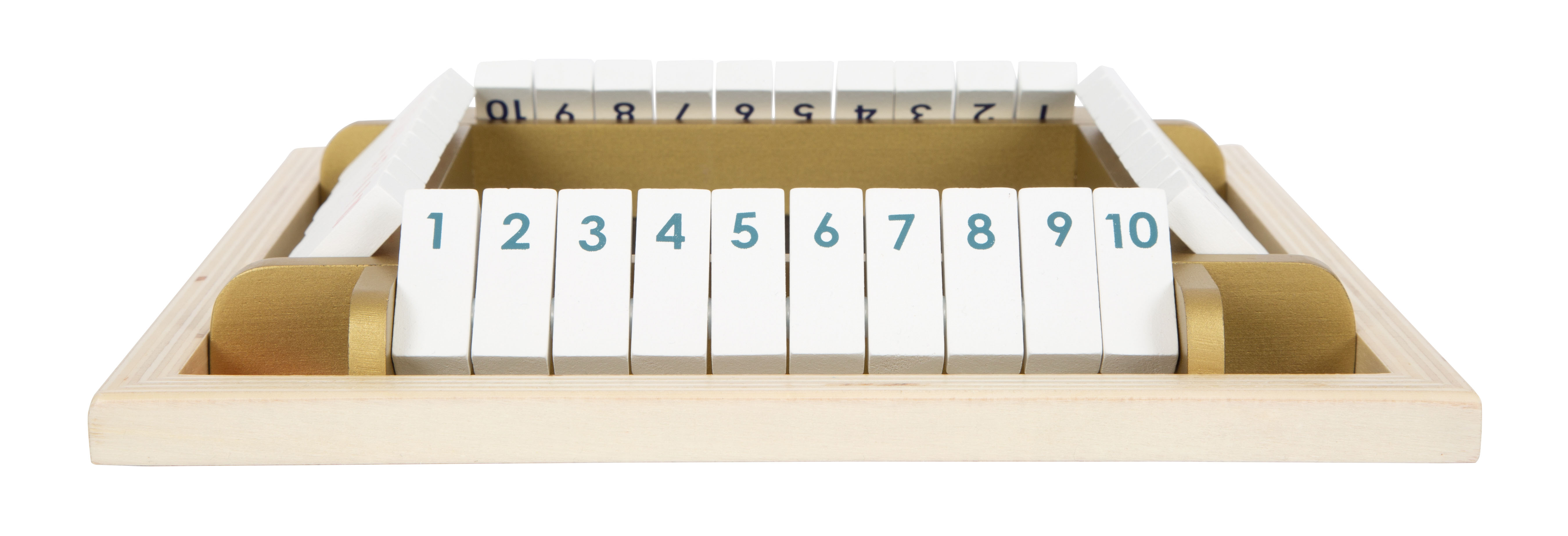 Würfelspiel Shut the Box „Gold Edition” für Kinder