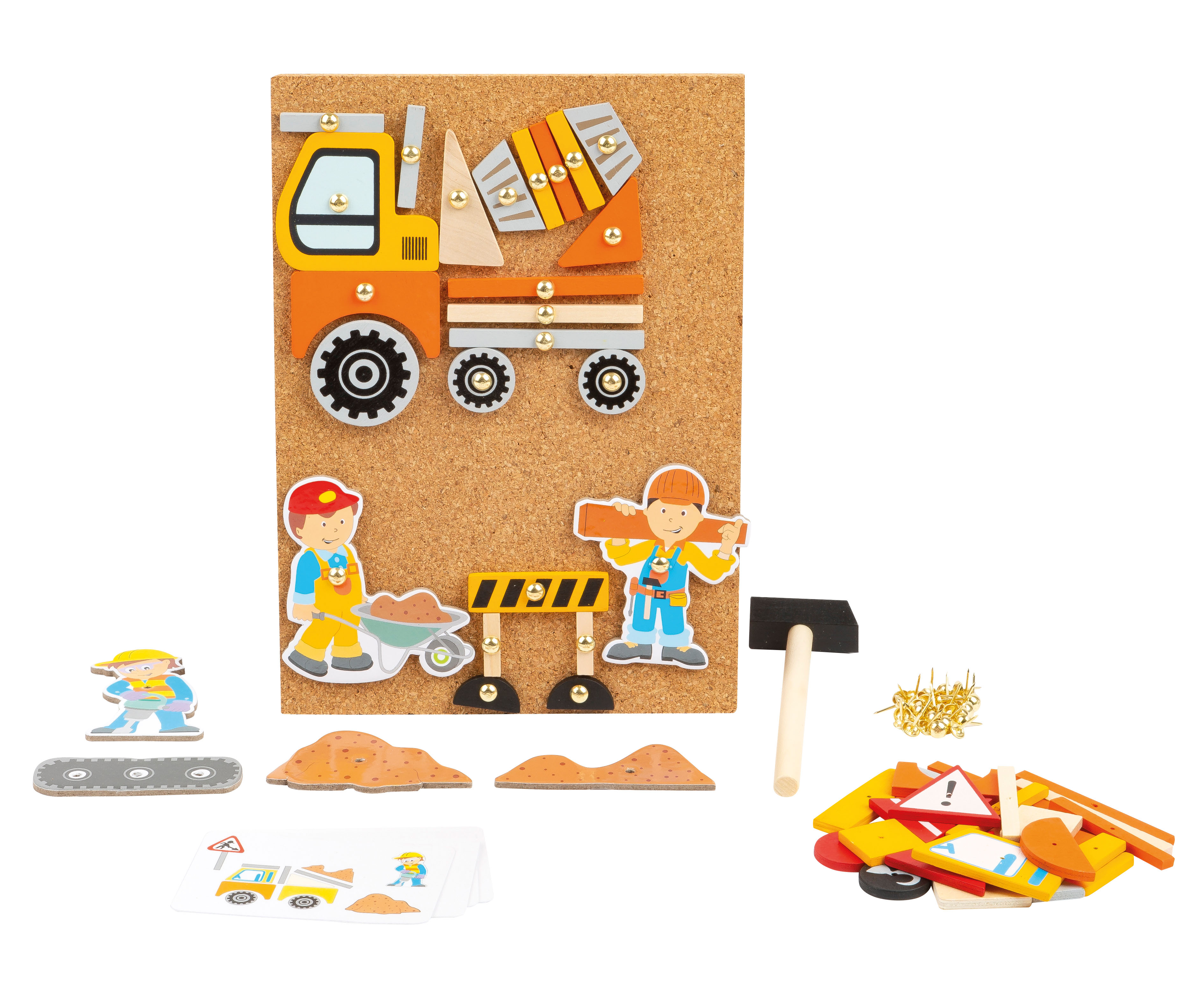 Hämmerchenspiel Baustelle für Kinder