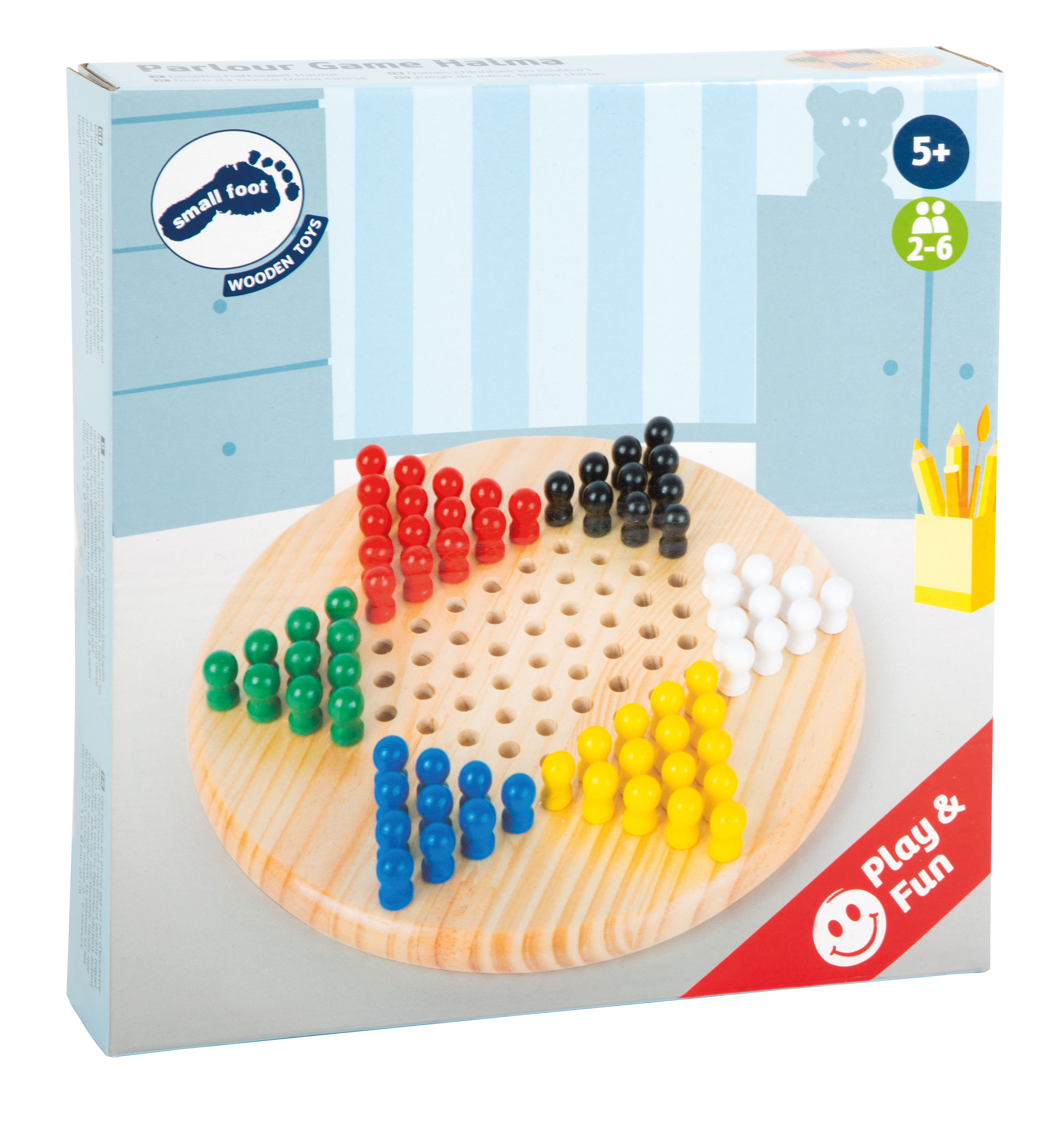 Gesellschaftsspiel Halma für Kinder