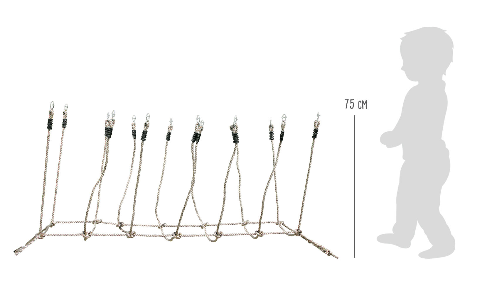 Seilbrücke für Kinder