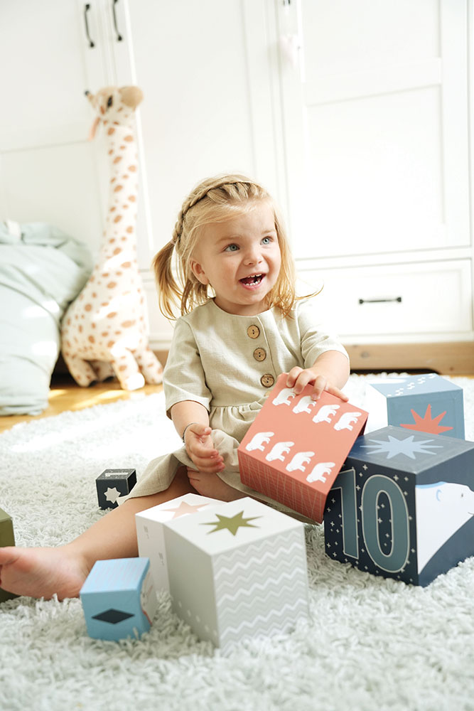 Stapelwürfel Arctic mit Tiermotiven