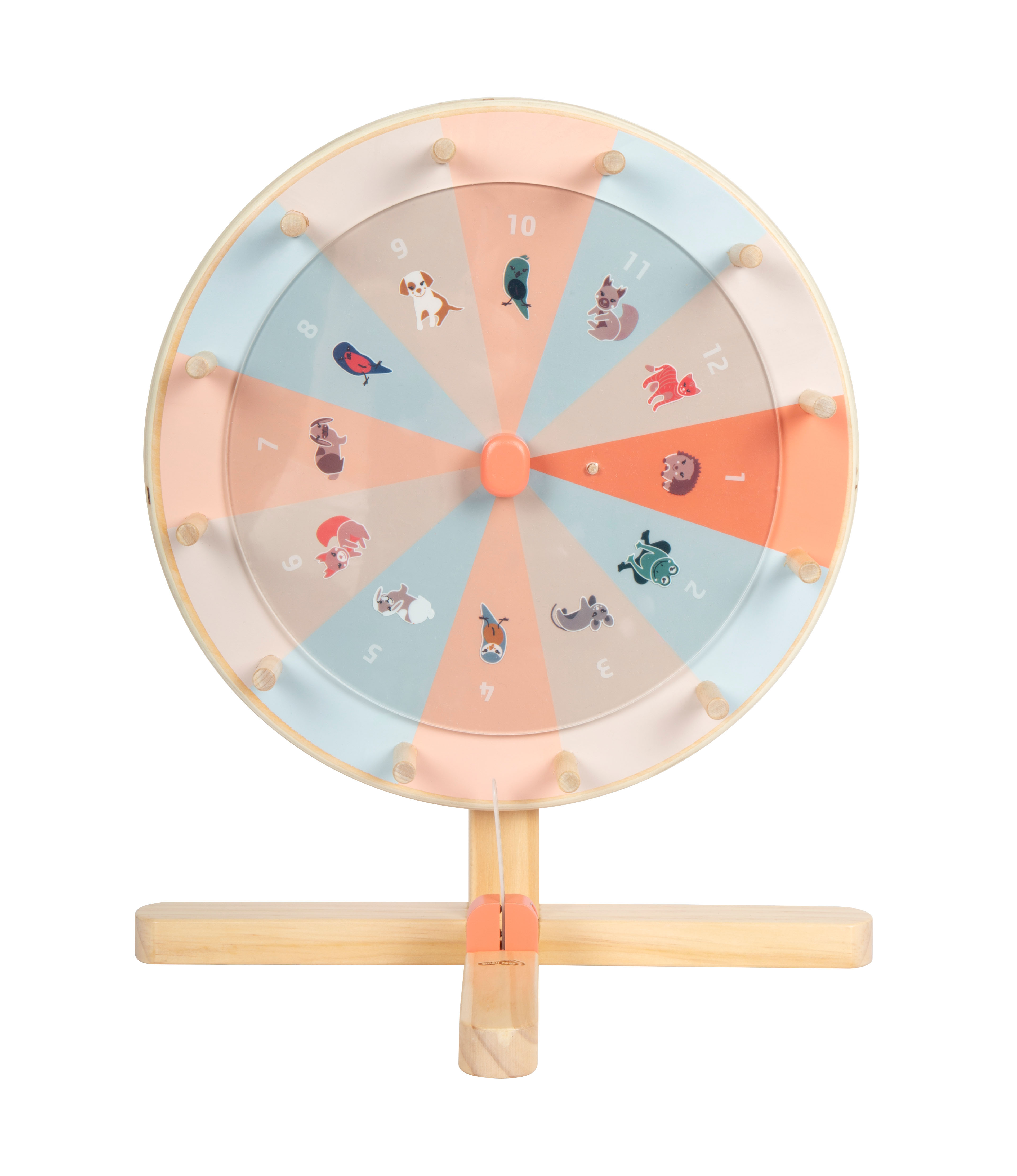 Glücksstand mit Tiermotiven