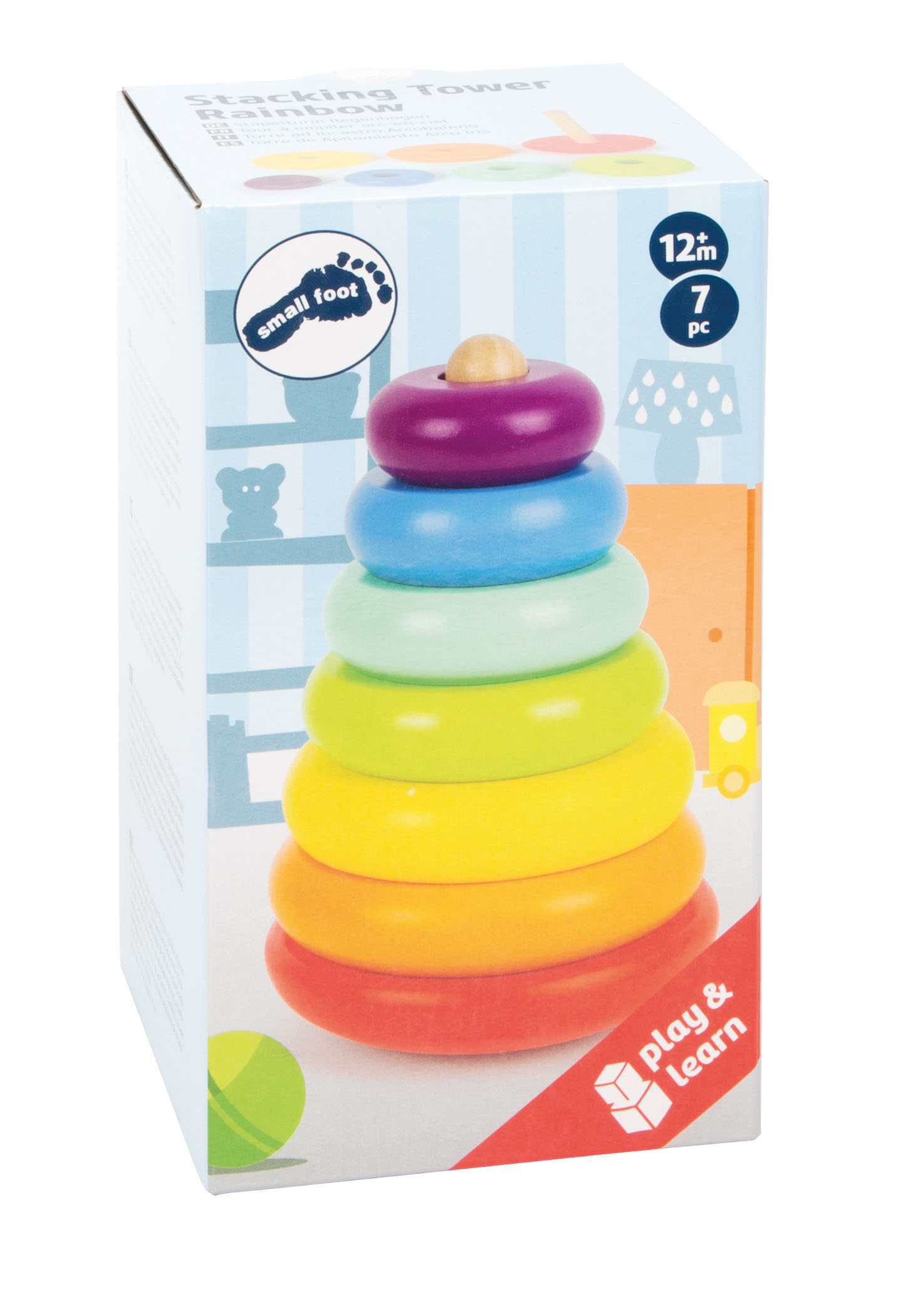 Stapelturm Regenbogen für Kinder