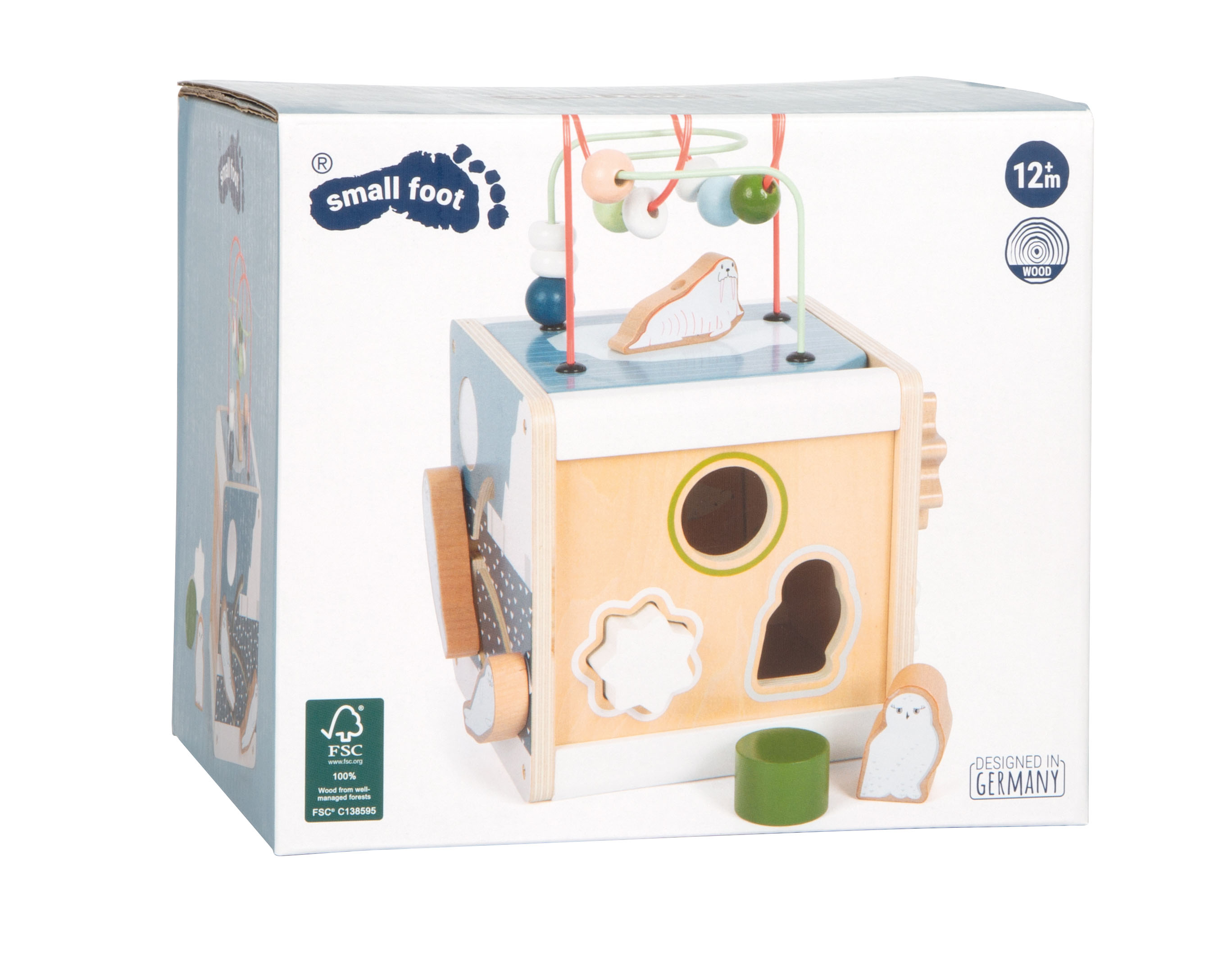 Motorikwürfel „Arctic“ für Kinder