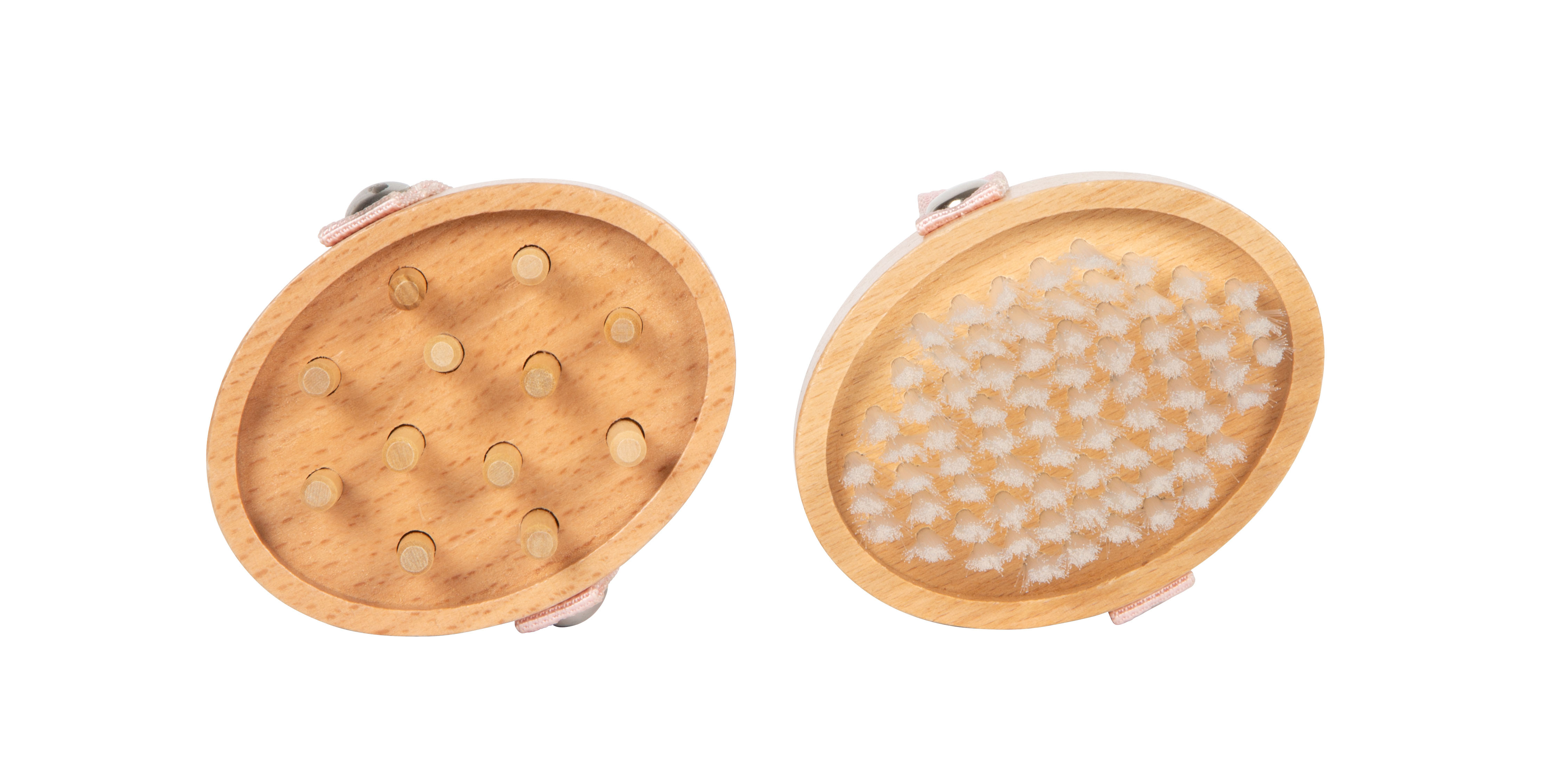 Bürste und Striegel aus Holz