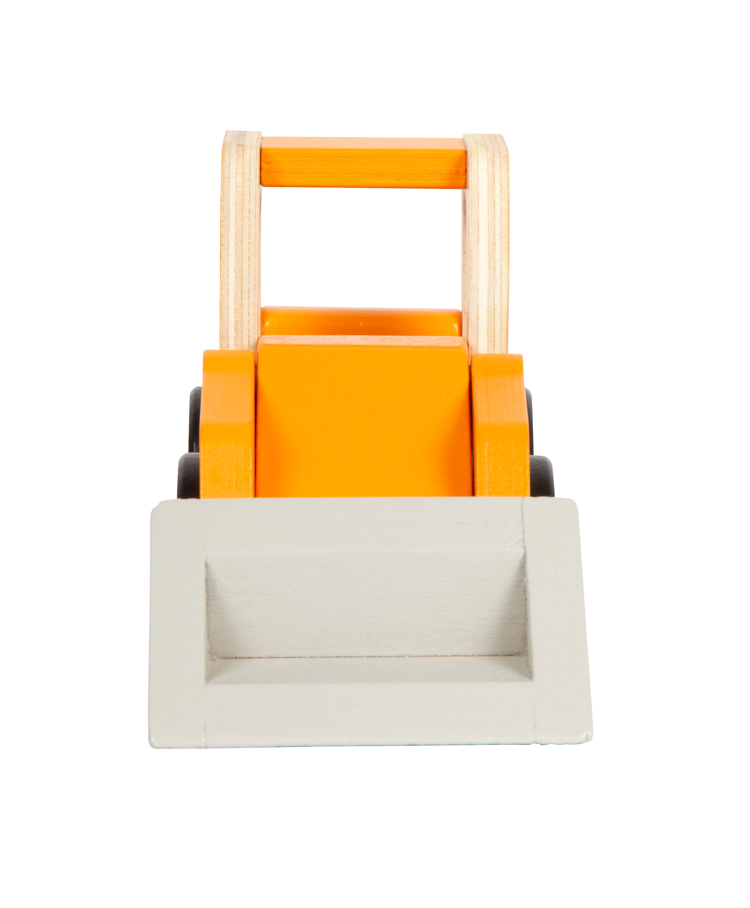 Vorderseite Radlader mit Schaufel