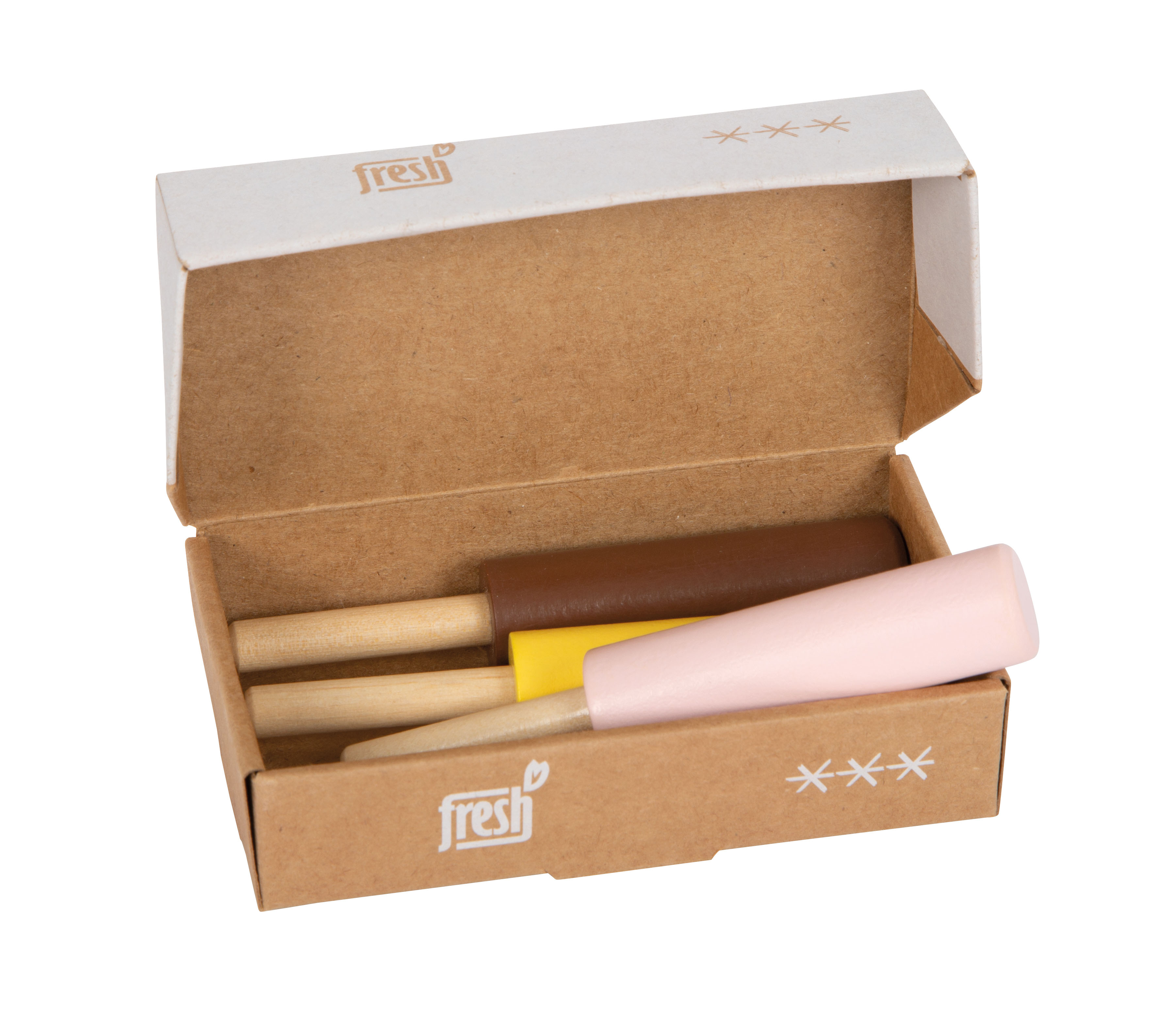 Spiel-Eis in einer Kartonverpackung für Kinder