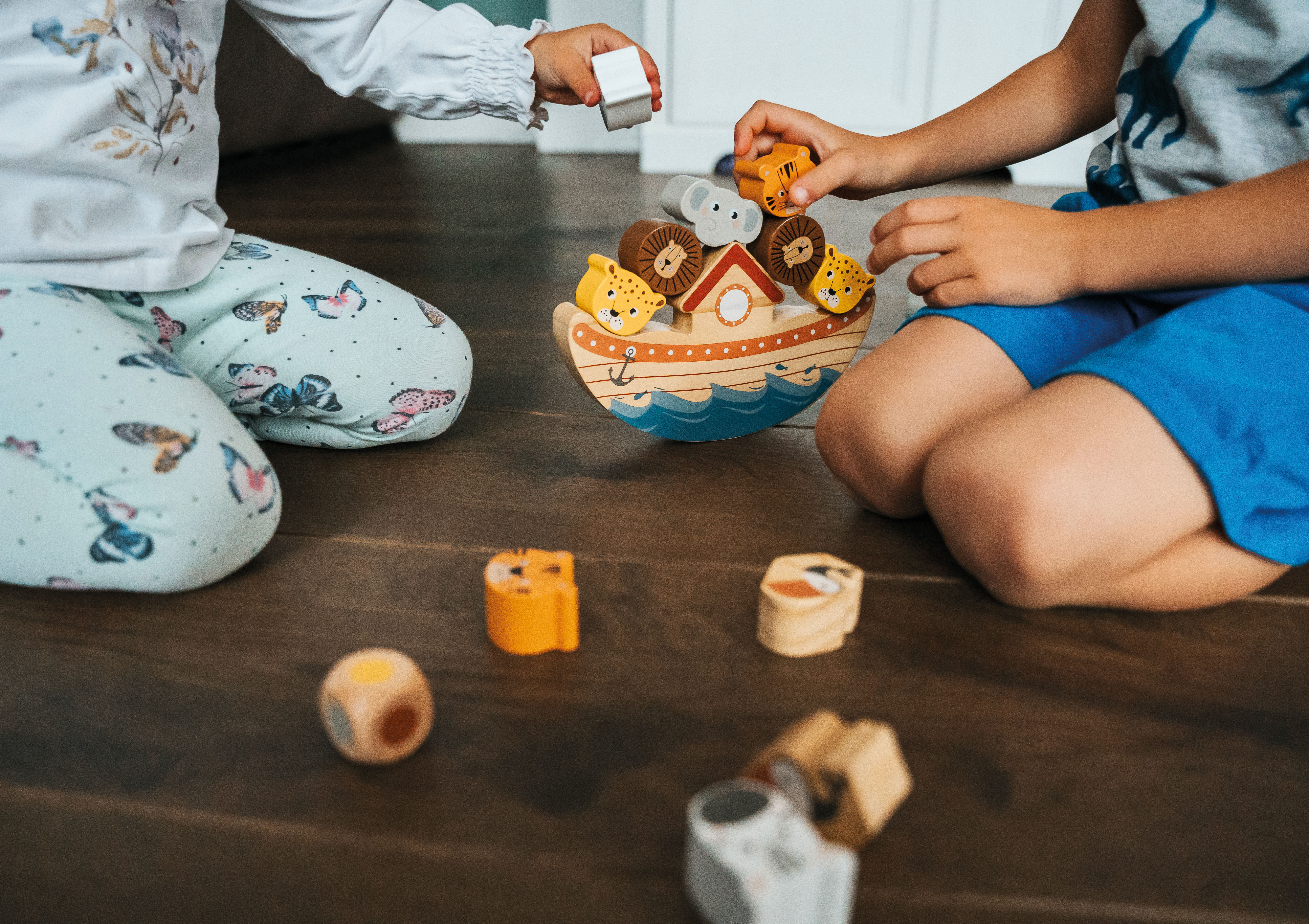 Balancierspiel Arche „Safari“ für Kinder