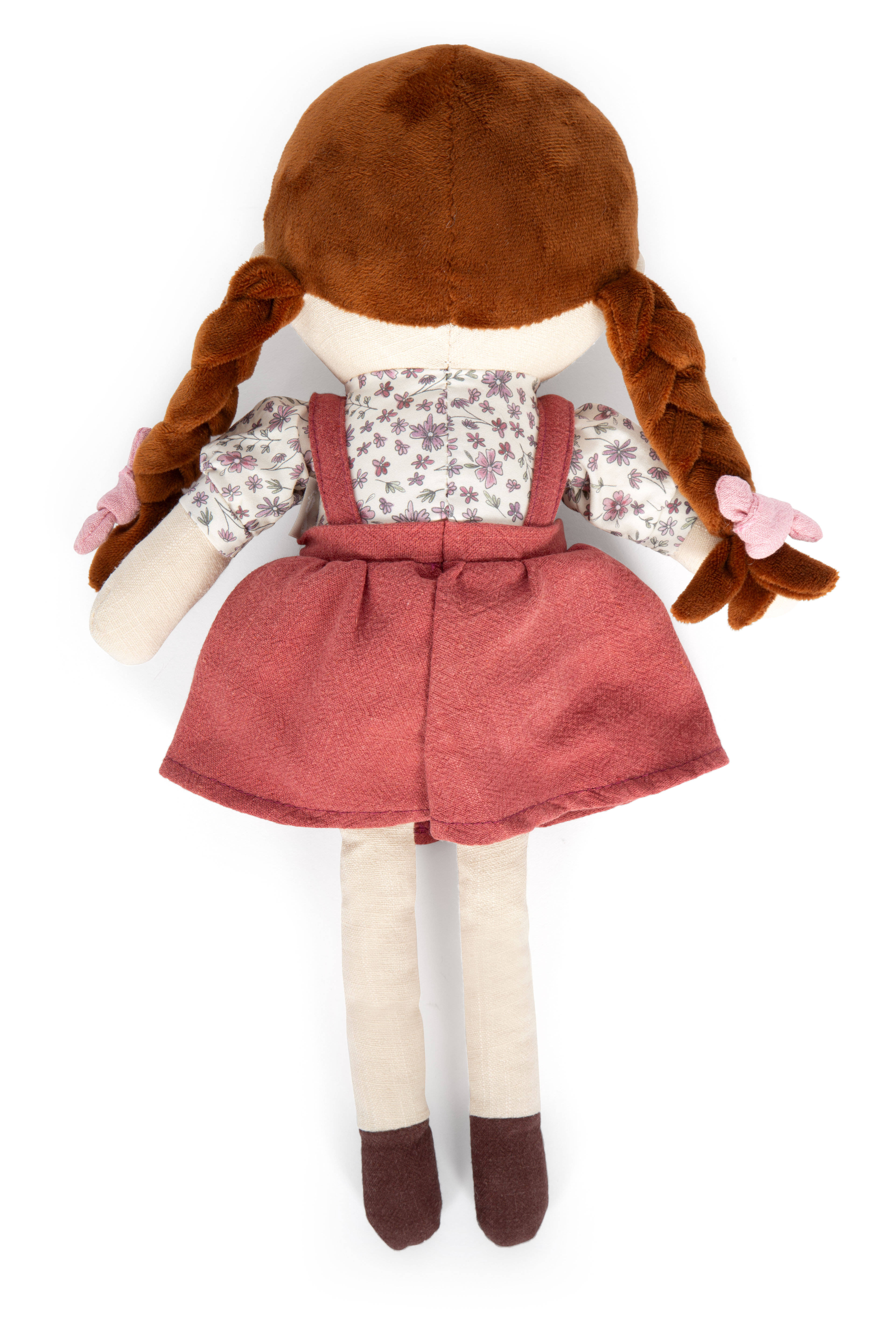 Stoffpuppe Tilda von hinten