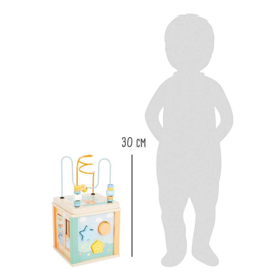 Motorikwürfel Pastell für Kinder