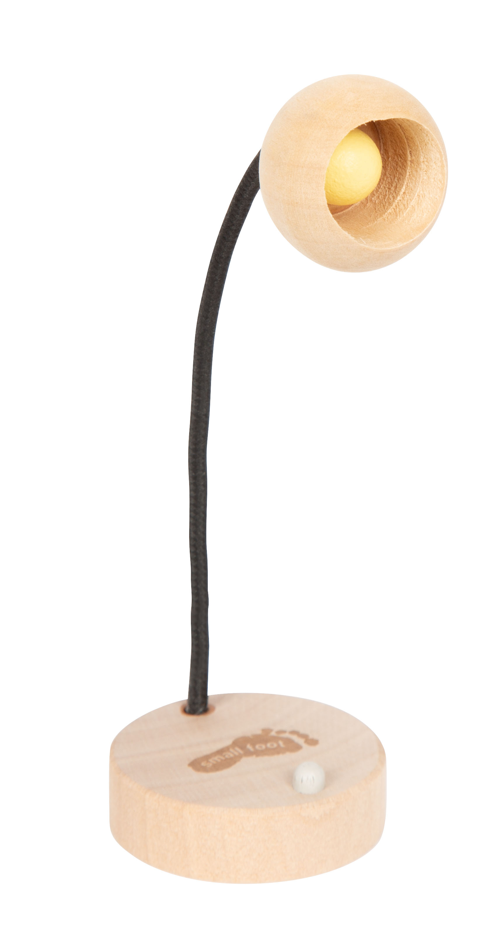 Kleine Stehlampe aus Holz für Puppenhaus