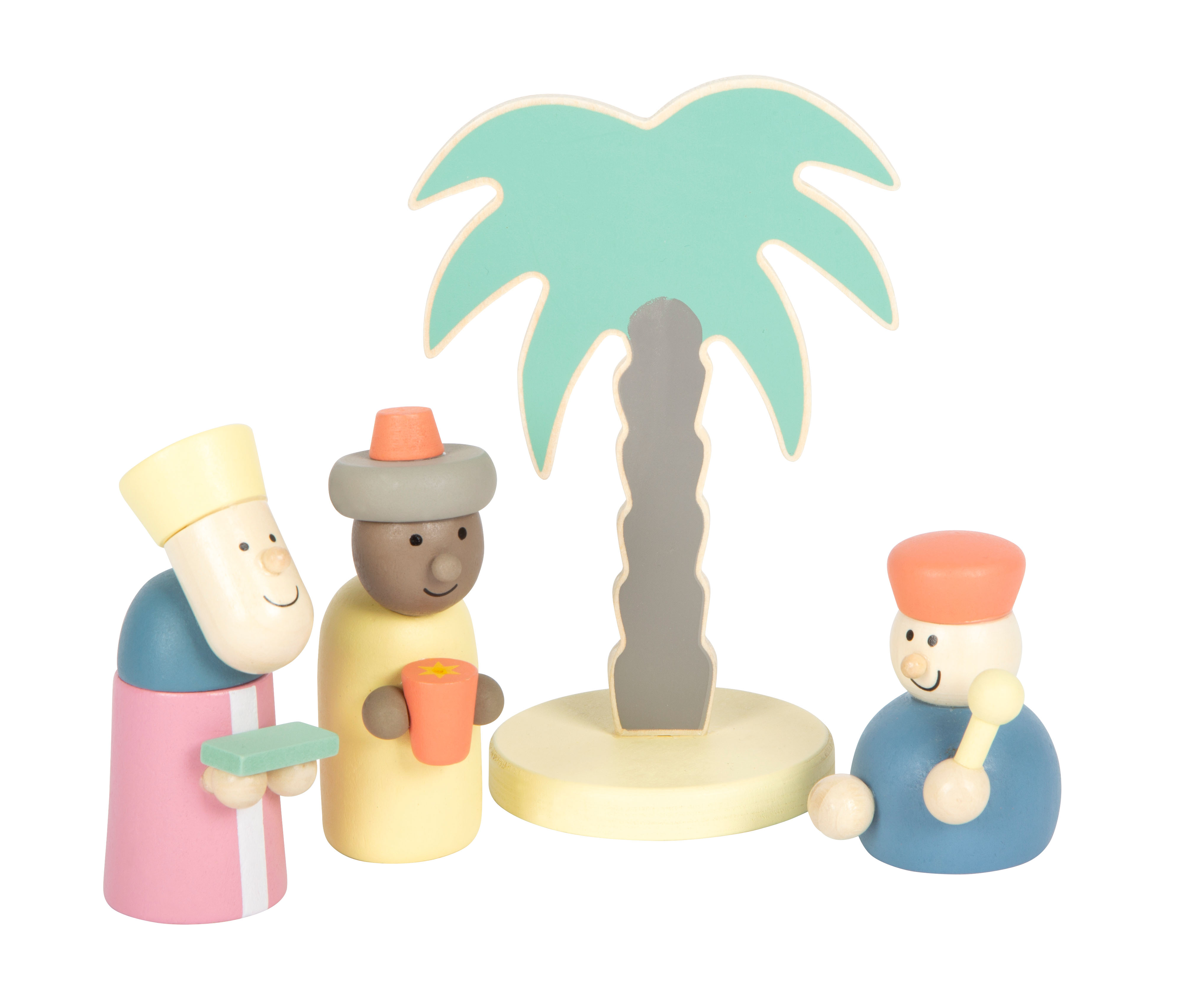 Holzkrippe Heilige Drei Könige
