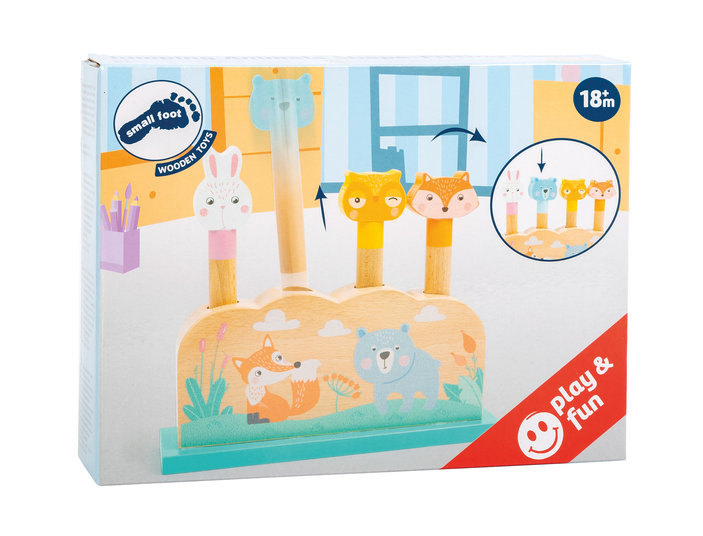 Steckspiel Pastell für Kinder